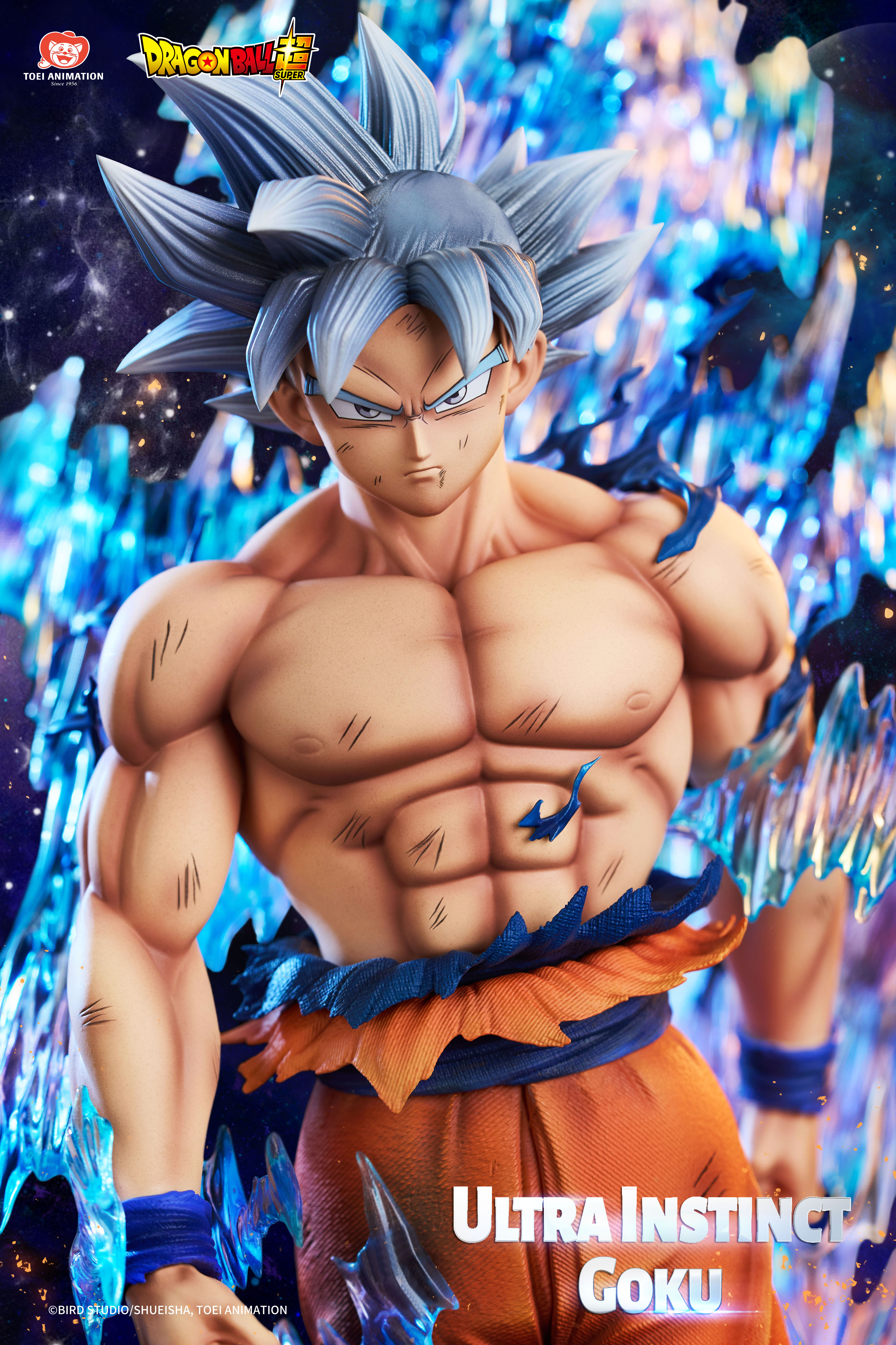 Light Year Studio - Dragon Ball Super Collectible Statue Ultra Instinct Son Goku (Licensed)