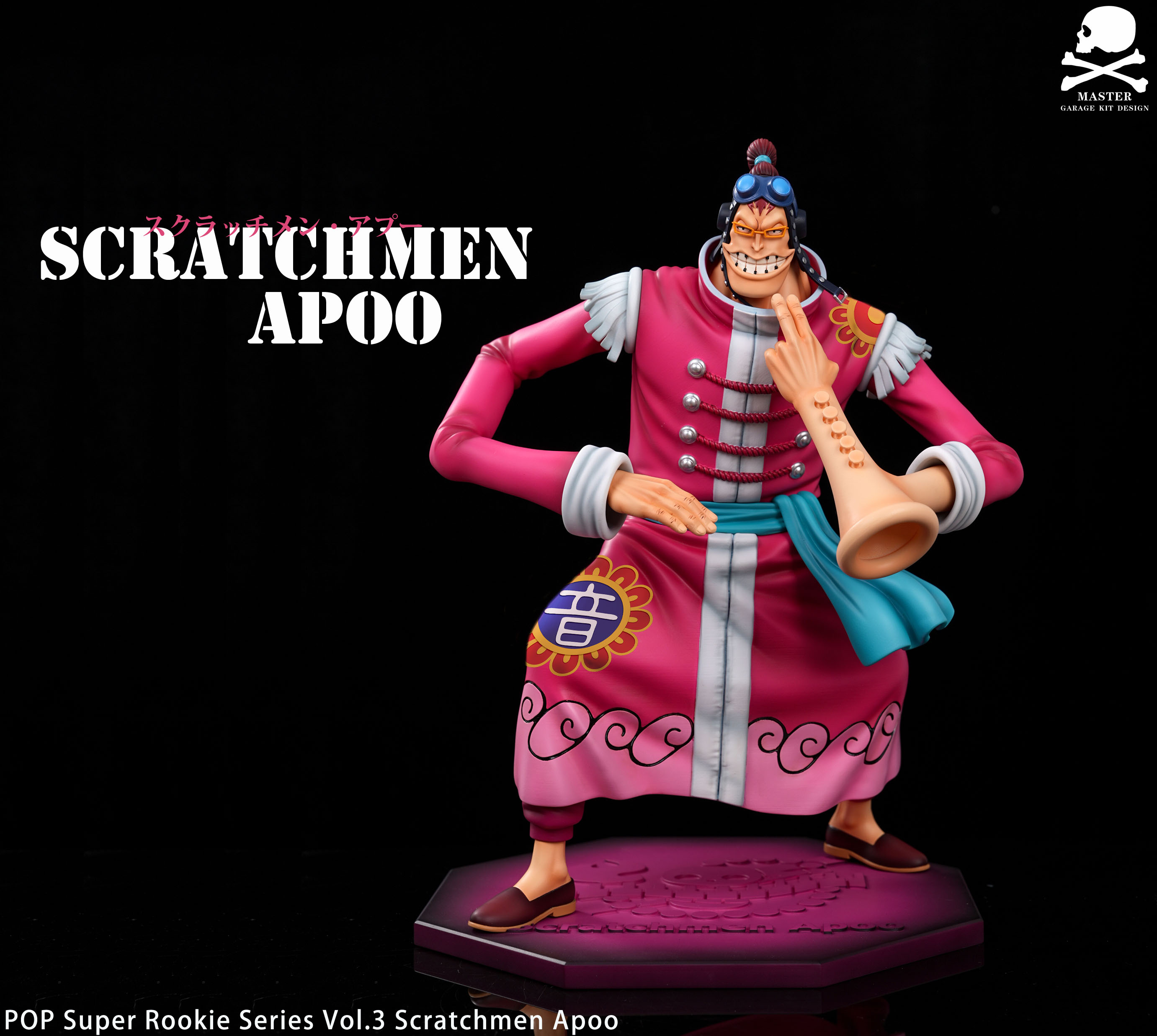 Master Studio - One Piece Scratchmen Apoo Statues(GK)