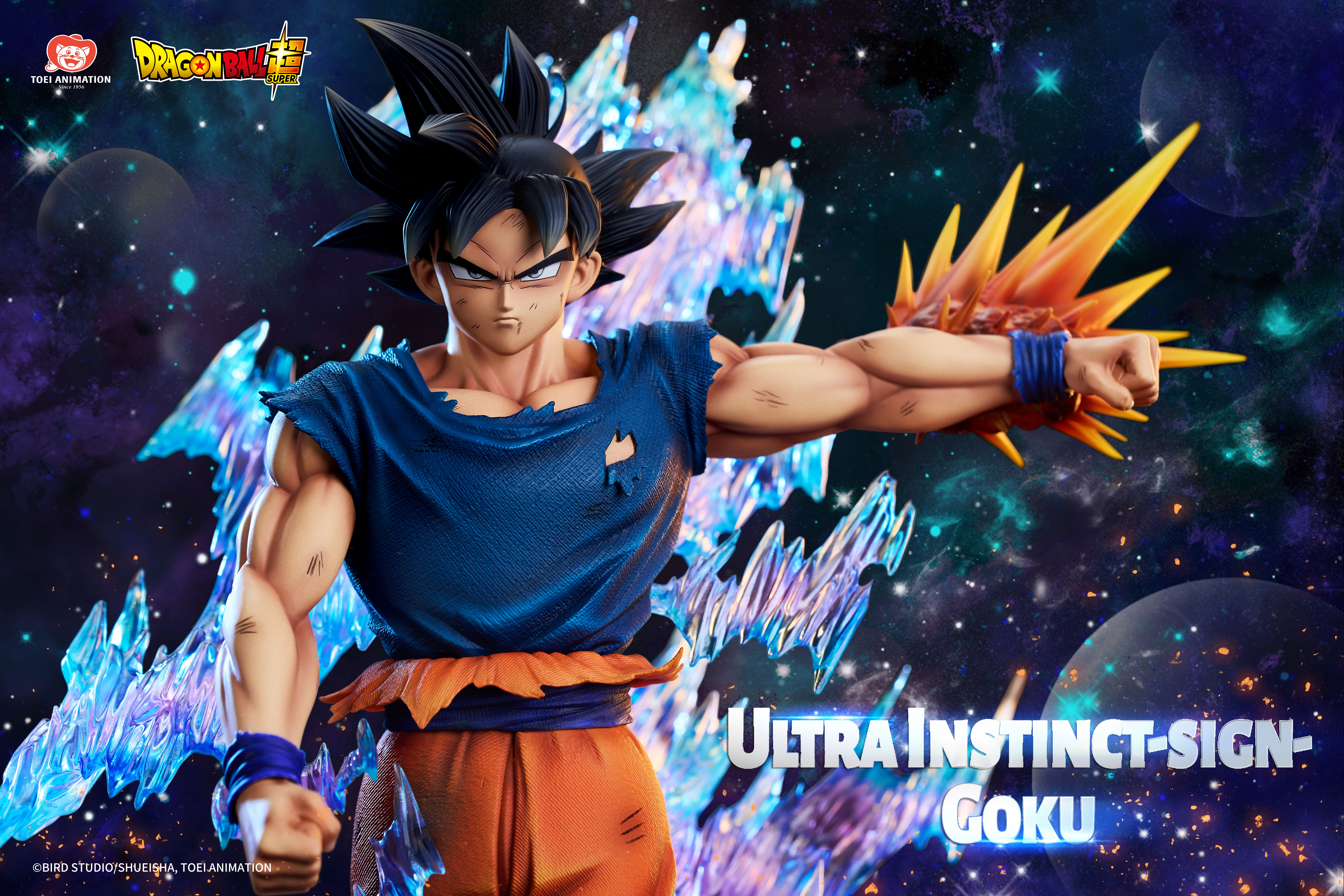 Light Year Studio - Dragon Ball Super Collectible Statue Ultra Instinct Son Goku (Licensed)