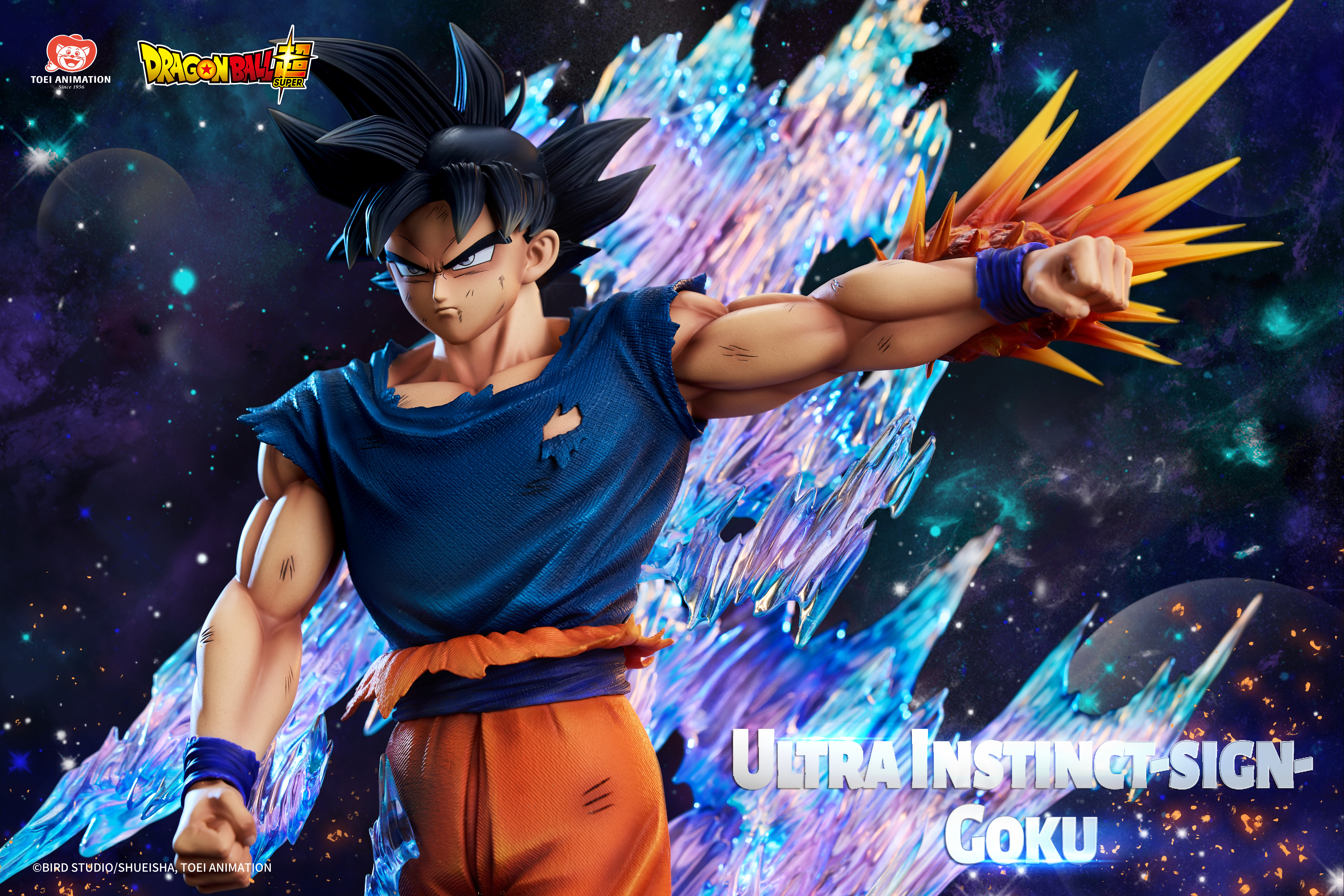 Light Year Studio - Dragon Ball Super Collectible Statue Ultra Instinct Son Goku (Licensed)