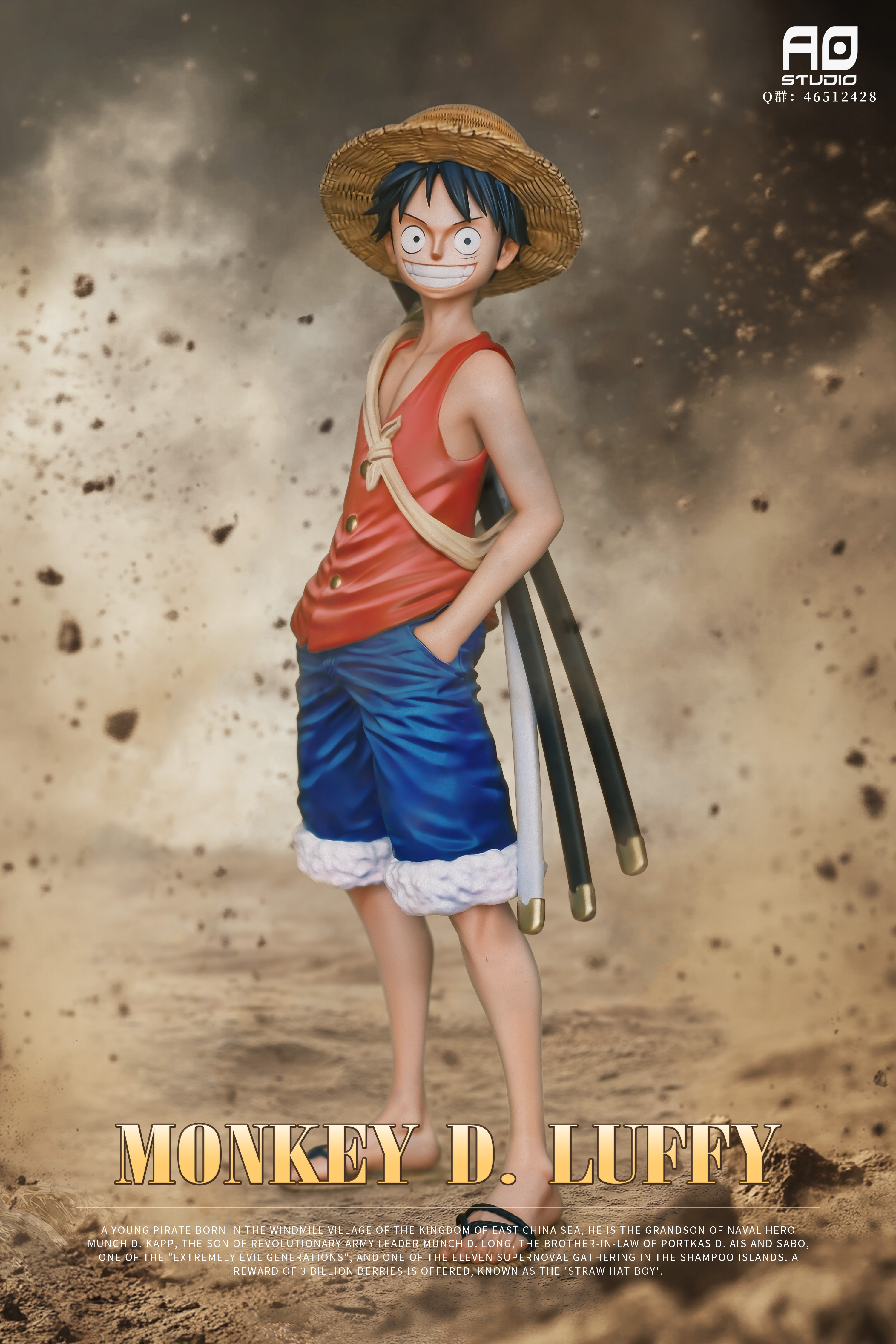 AO Studio - One Piece Pirate Series luffy