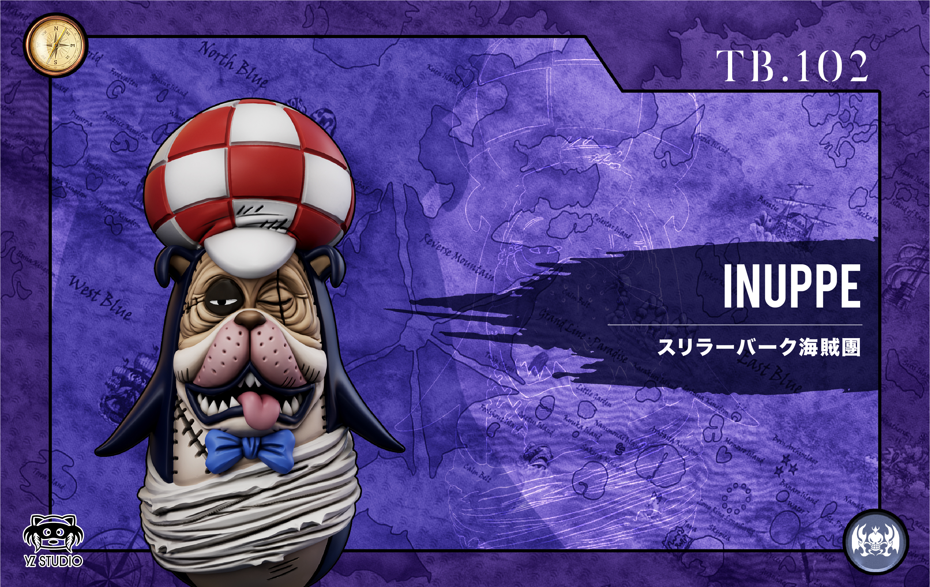 Yz Studio - One Piece Grand Line Series 102 Inuppe