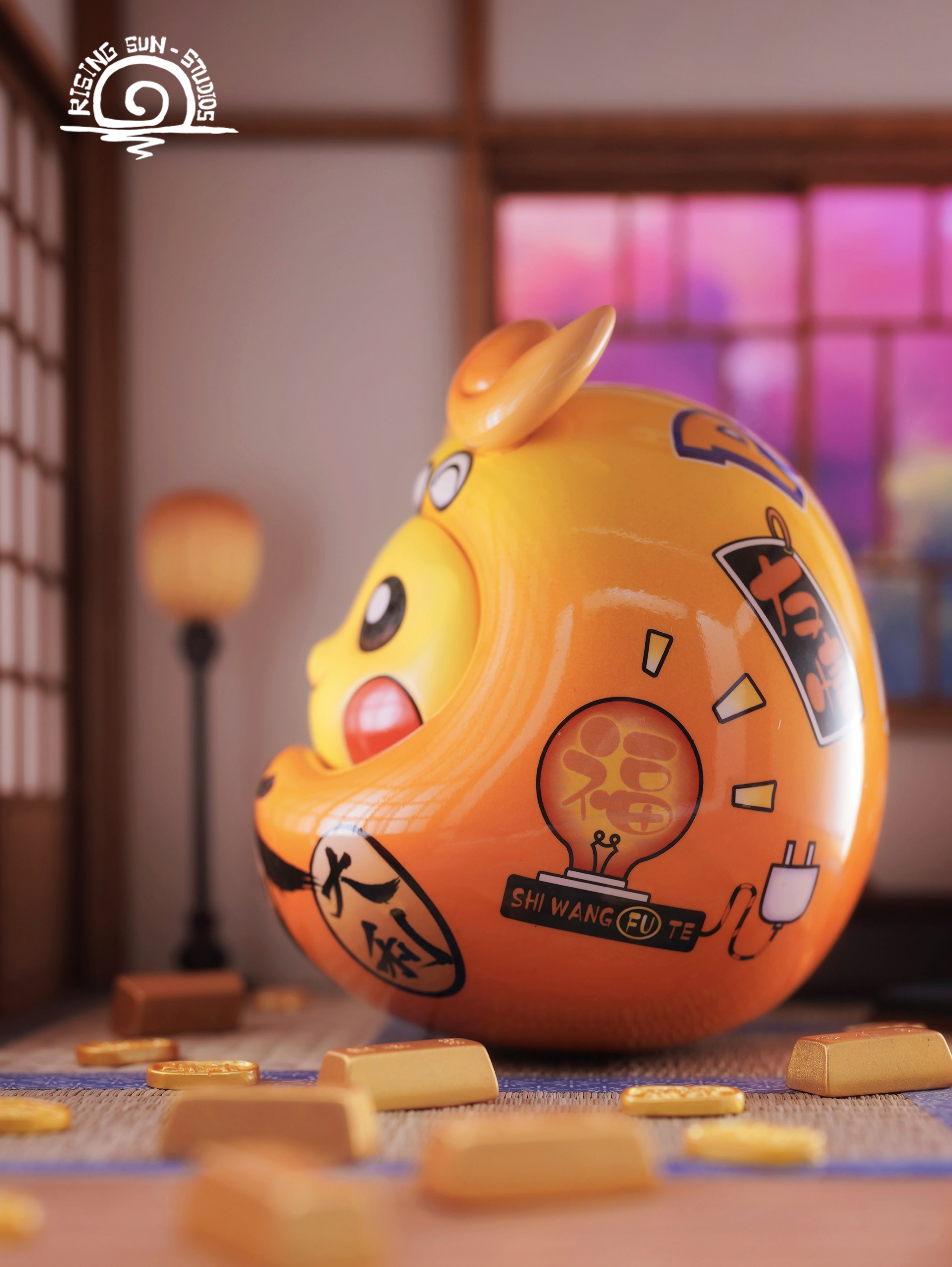 Rising Sun Studio - Daruma 01 Pikachu Pokémon Statue(GK)