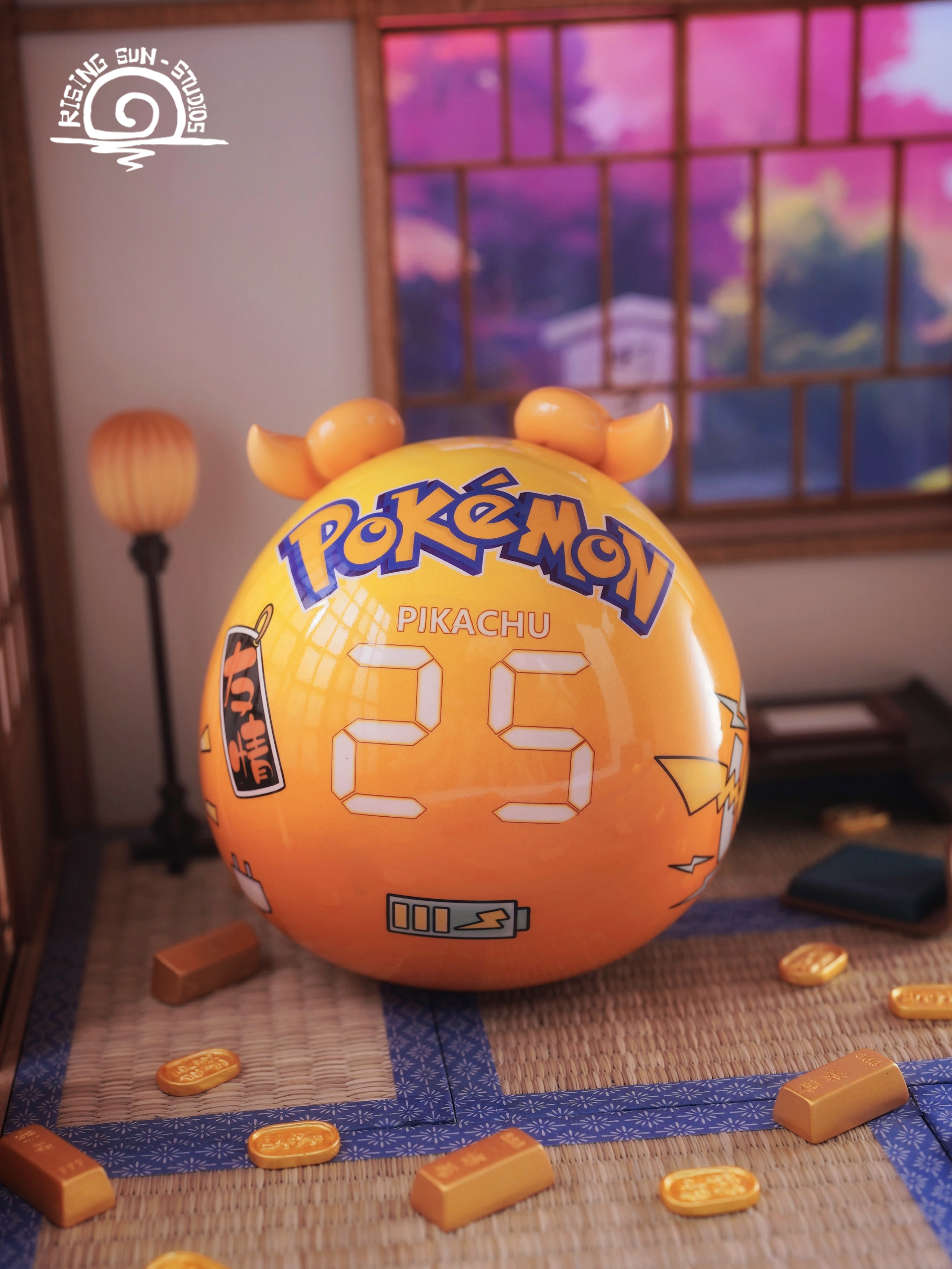 Rising Sun Studio - Daruma 01 Pikachu Pokémon Statue(GK)