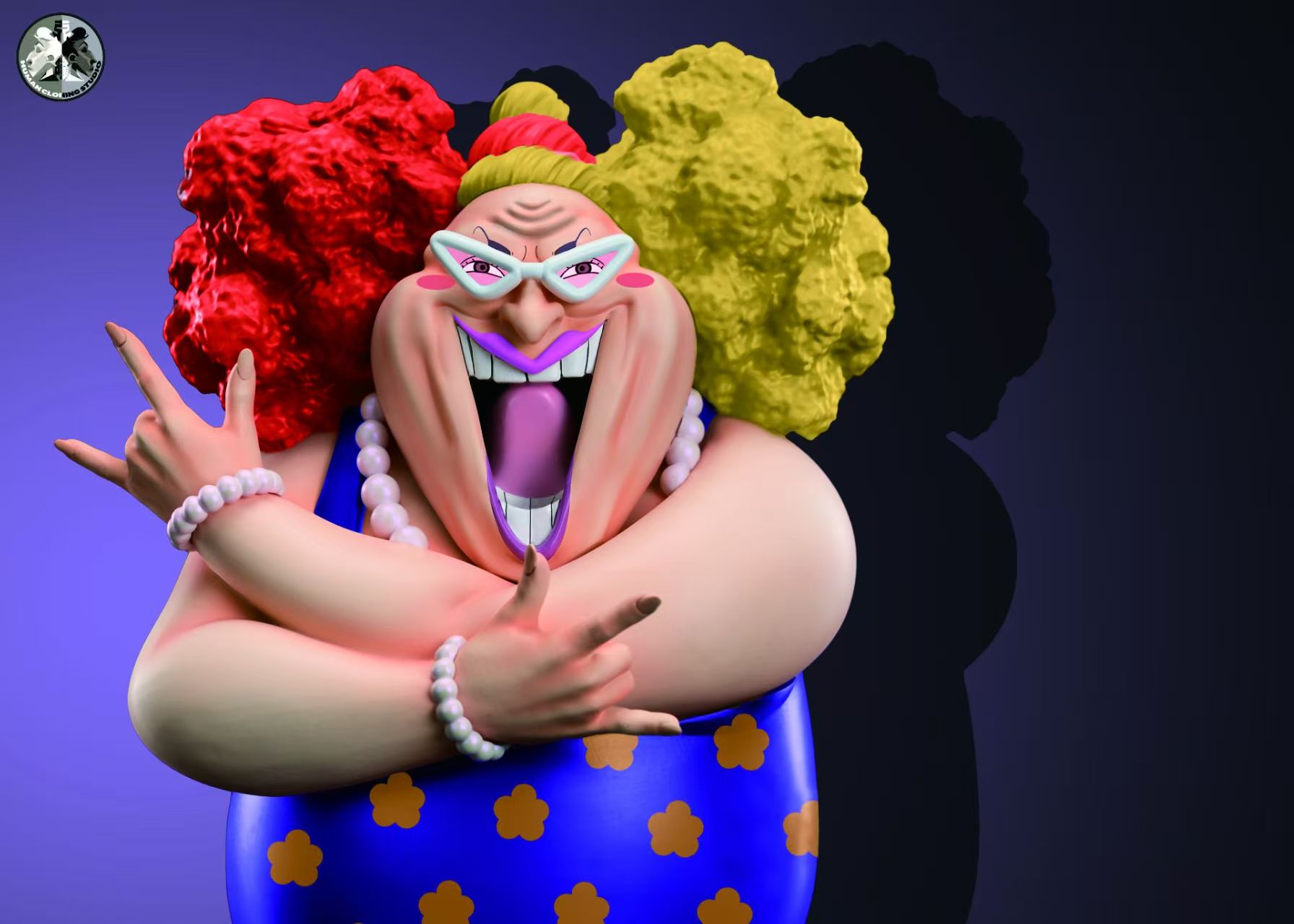 Clone Studio - One Piece Donquixote Pirates series Machvise Giolla Gladius Statue(GK)