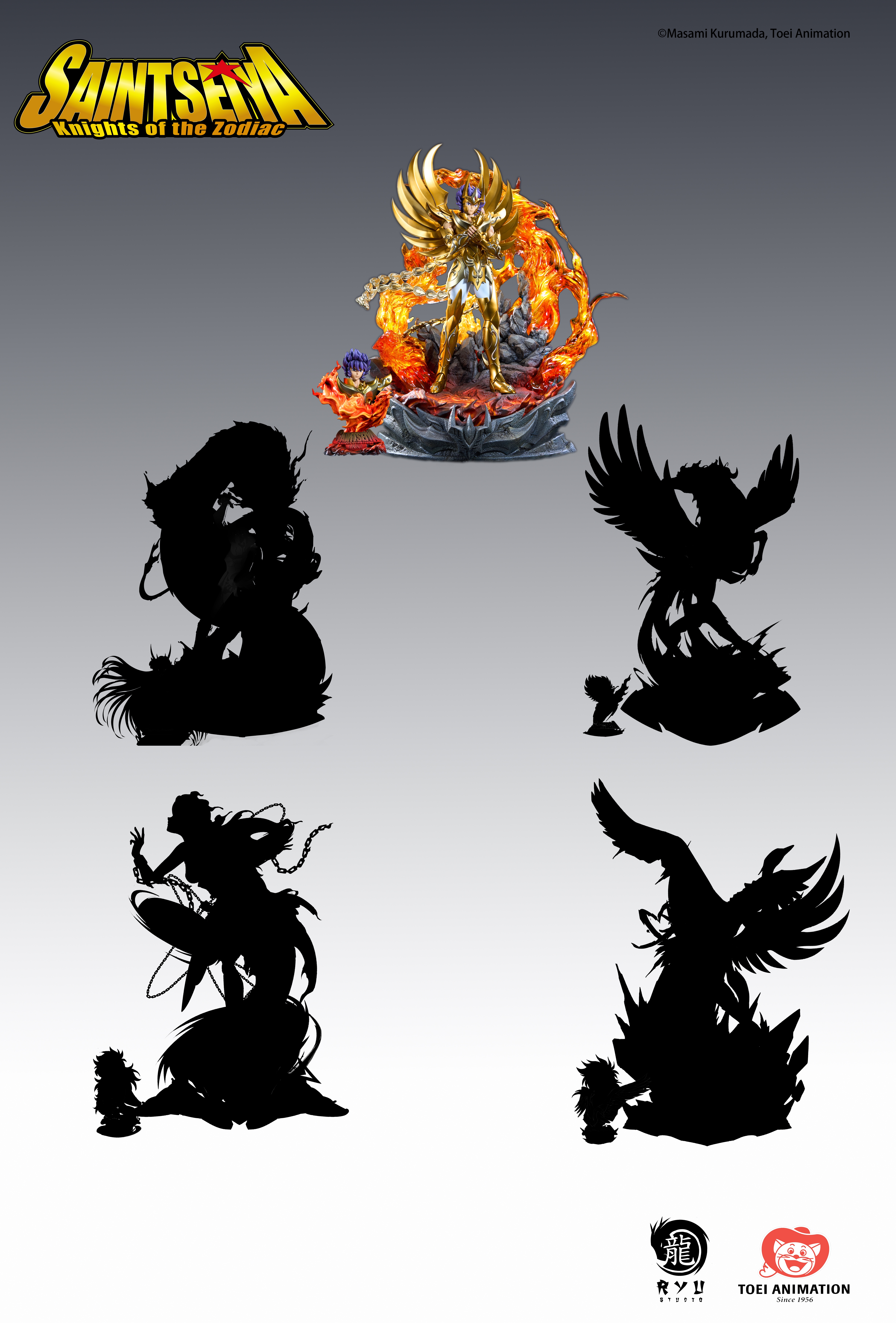 Ryu Studio - Saint Seiya Phoenix Ikki 1/4 scale statue (Licensed)