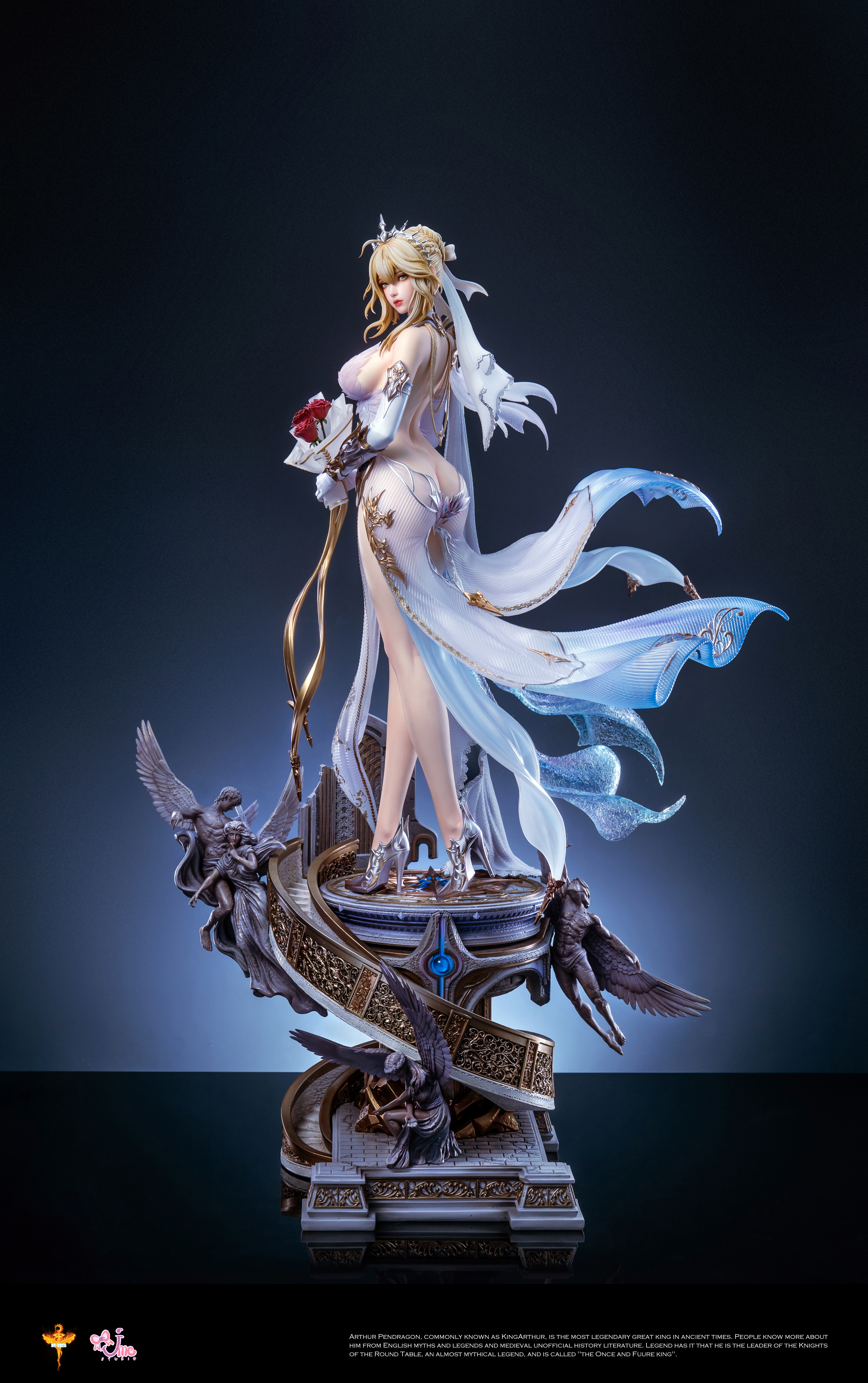 DT Studio - Fate Saber Artoria Pendragon Wedding Dress Statue(GK) Adult(+)