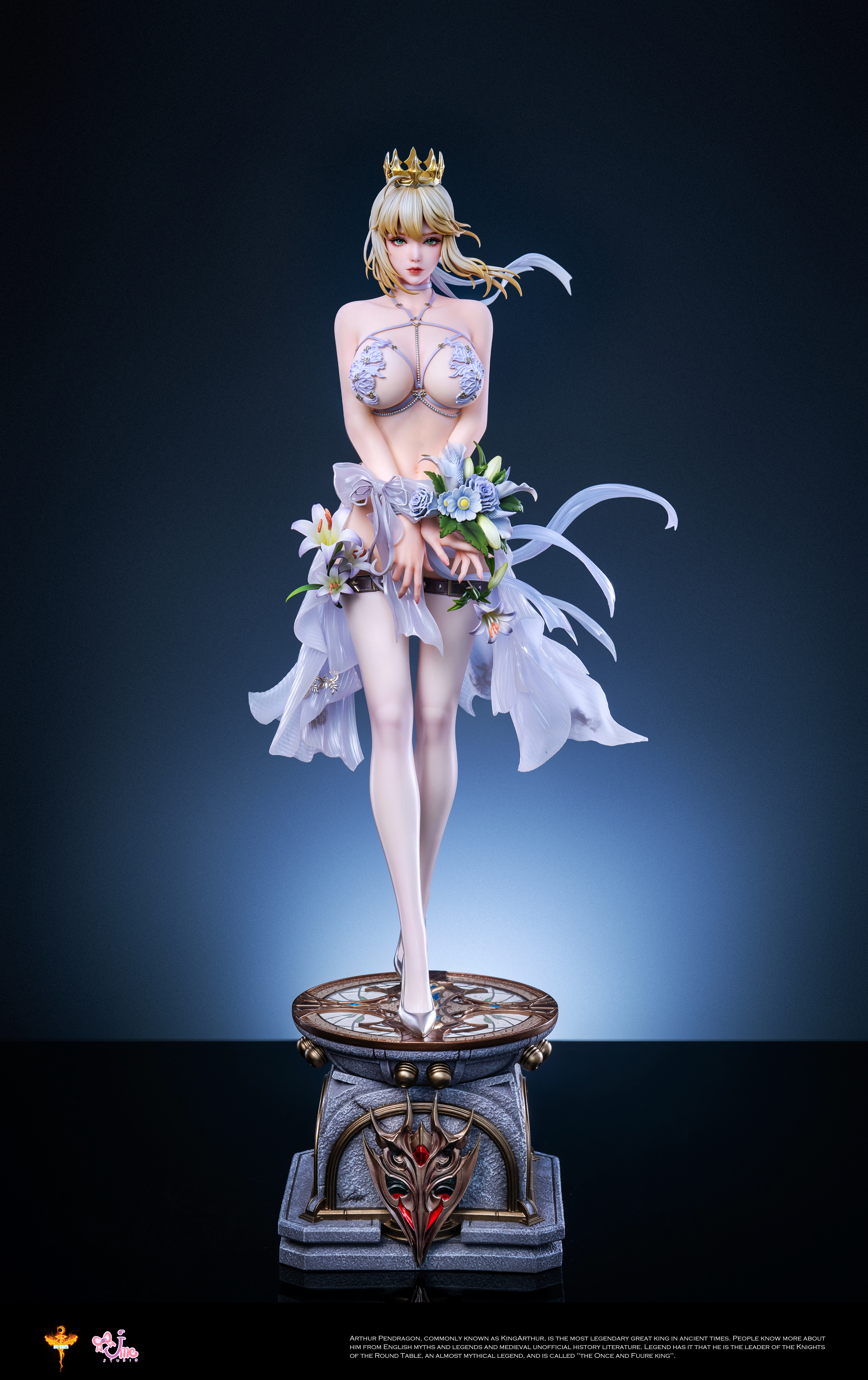 DT Studio - Fate Saber Artoria Pendragon Wedding Dress Statue(GK) Adult(+)