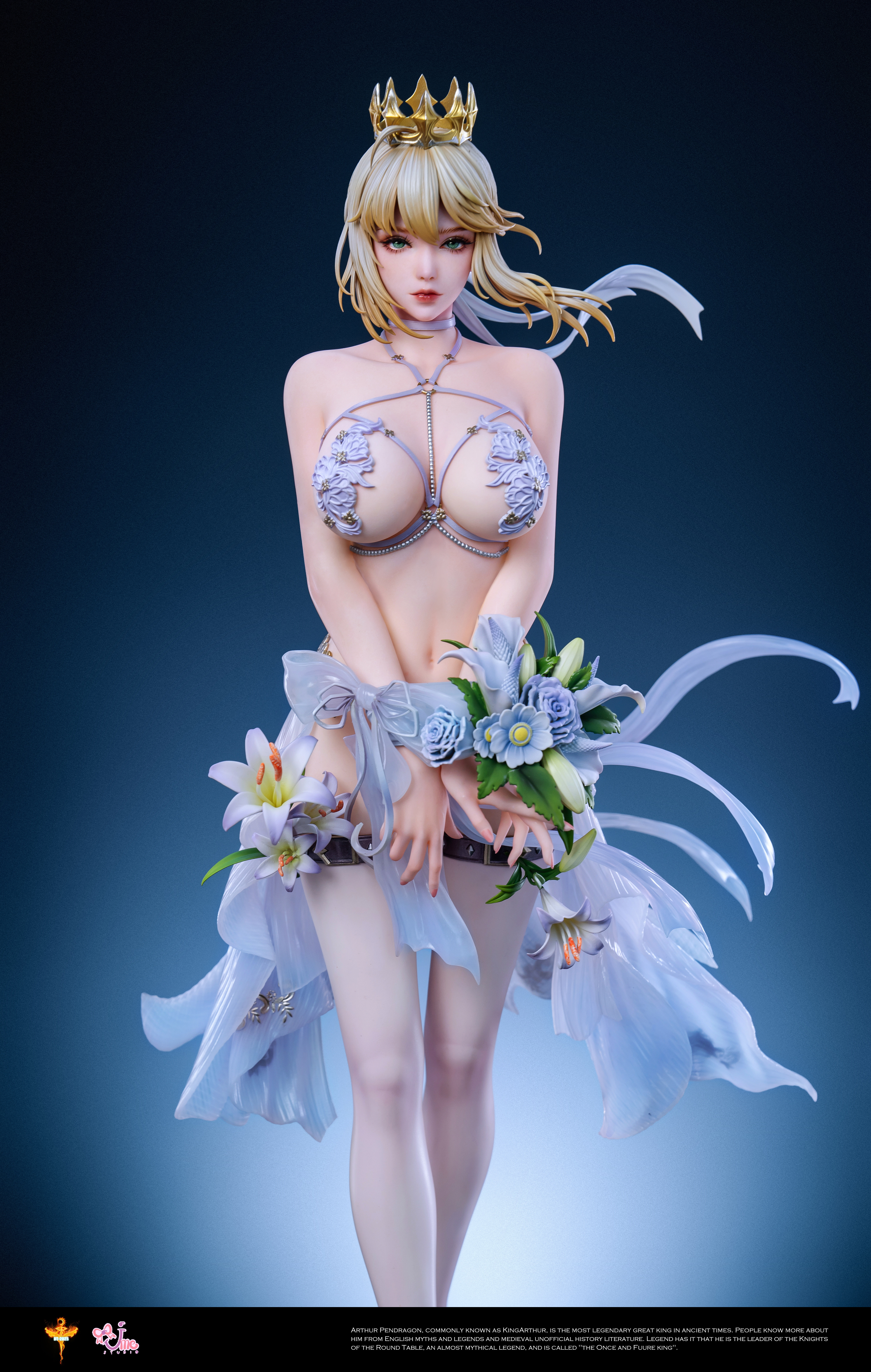 DT Studio - Fate Saber Artoria Pendragon Wedding Dress Statue(GK) Adult(+)