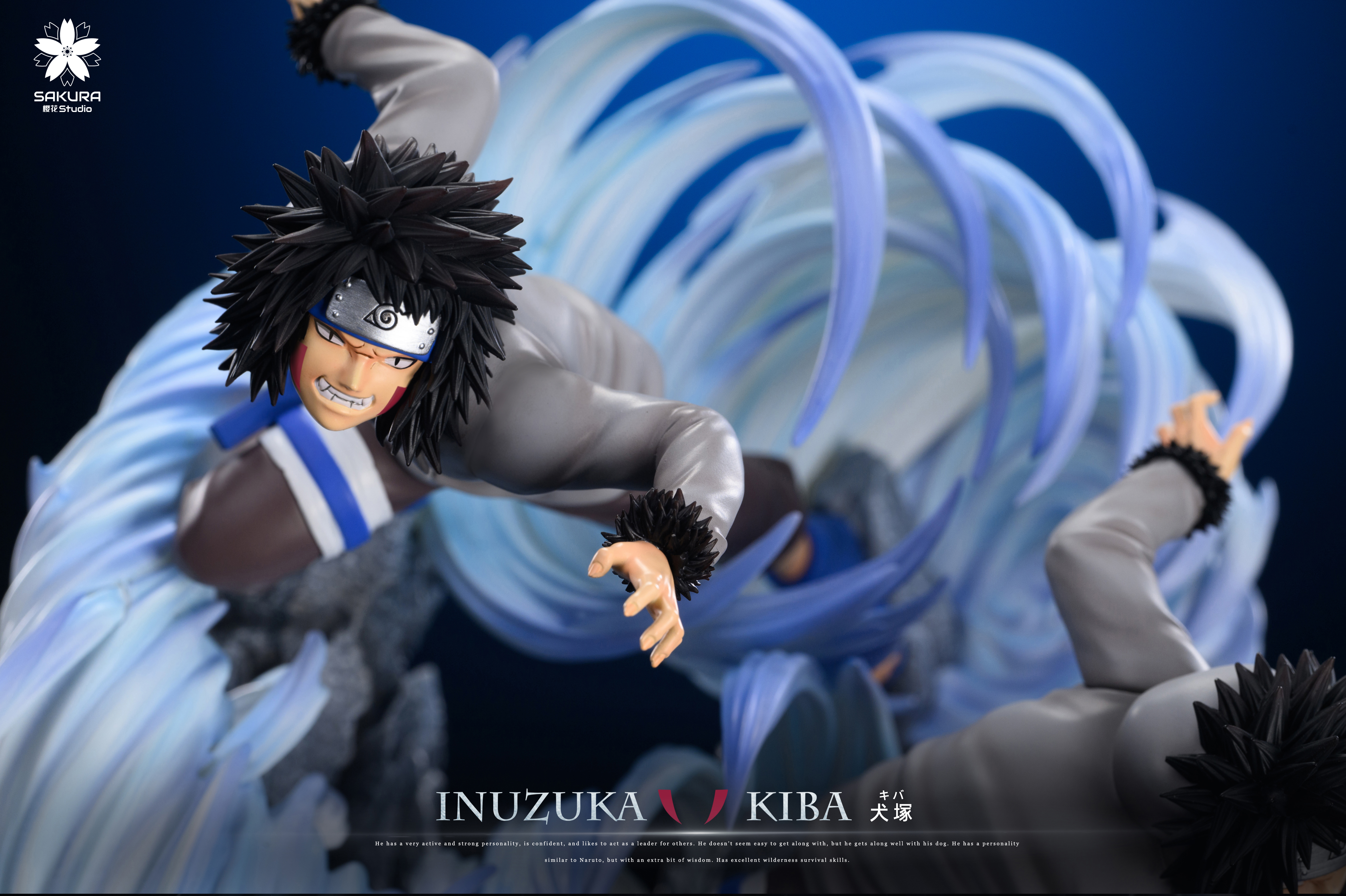 SAKURA Studio - Naruto Light Statue Resonance Series 12th Series Haruno Sakura 13th Series Inuzuka Kiba