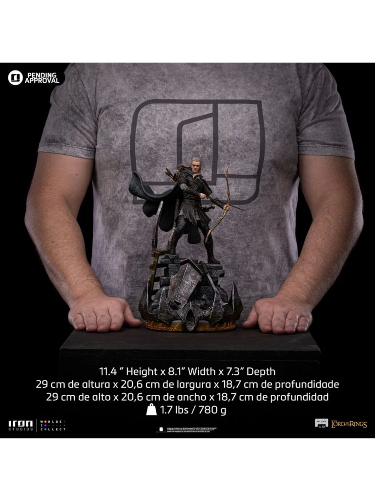 Iron Studio - The Lord of the Rings Statue Legolas Unleashed WBLOR111424-10 (Licensed) 1/10 Statue(GK)-Statue Master