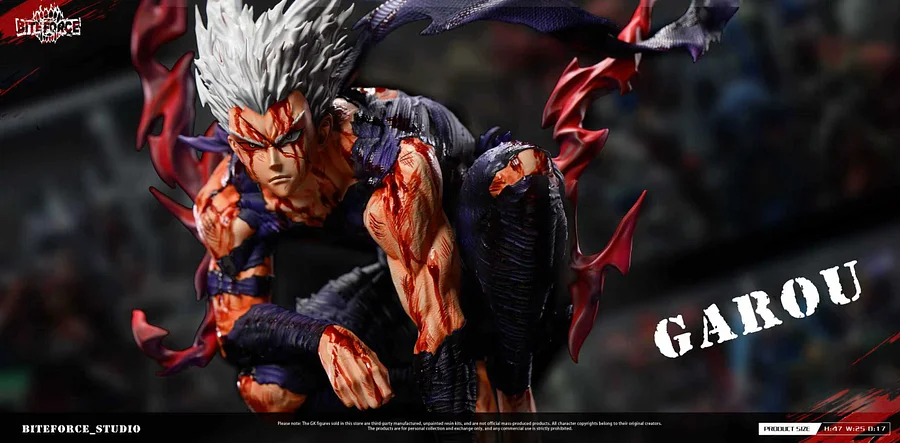 BiteForce Studio - Hero Hunter Garou One Punch Man Statue 
