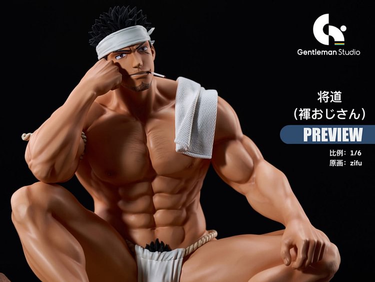 IN stock Gentleman Studio - Other series Licensed 褌おじさん 1/6 Scale Statue(GK) (Adult 18+)