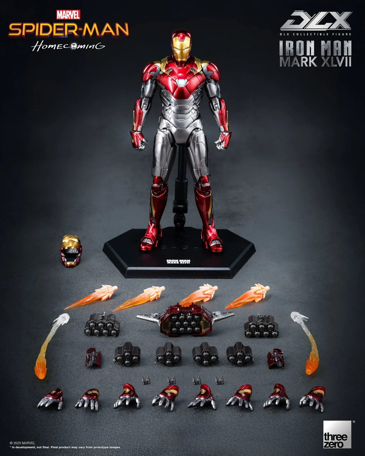 Threezero - Spider-Man: Homecoming DLX Iron Man Mark 47 3Z09460C0 (Licensed)