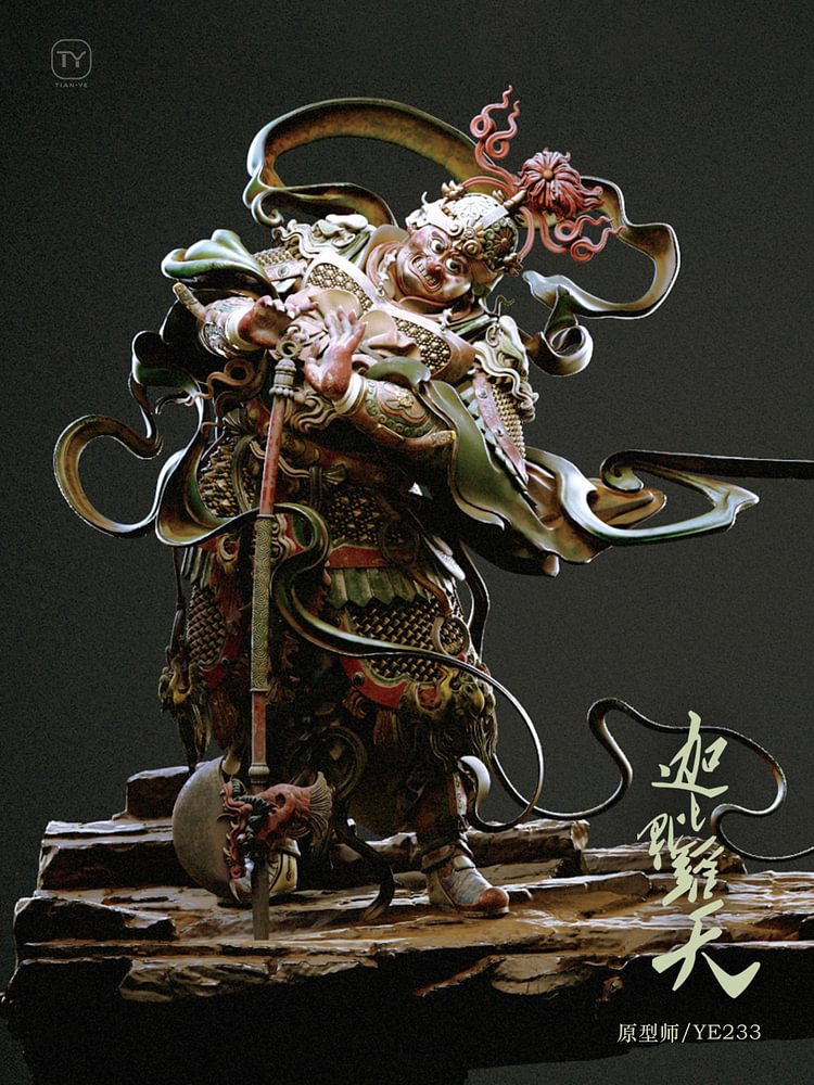 IN-STOCK Tian Ye Studio - Original Tie Fo Si White Mold (Licensed) Statue(GK)