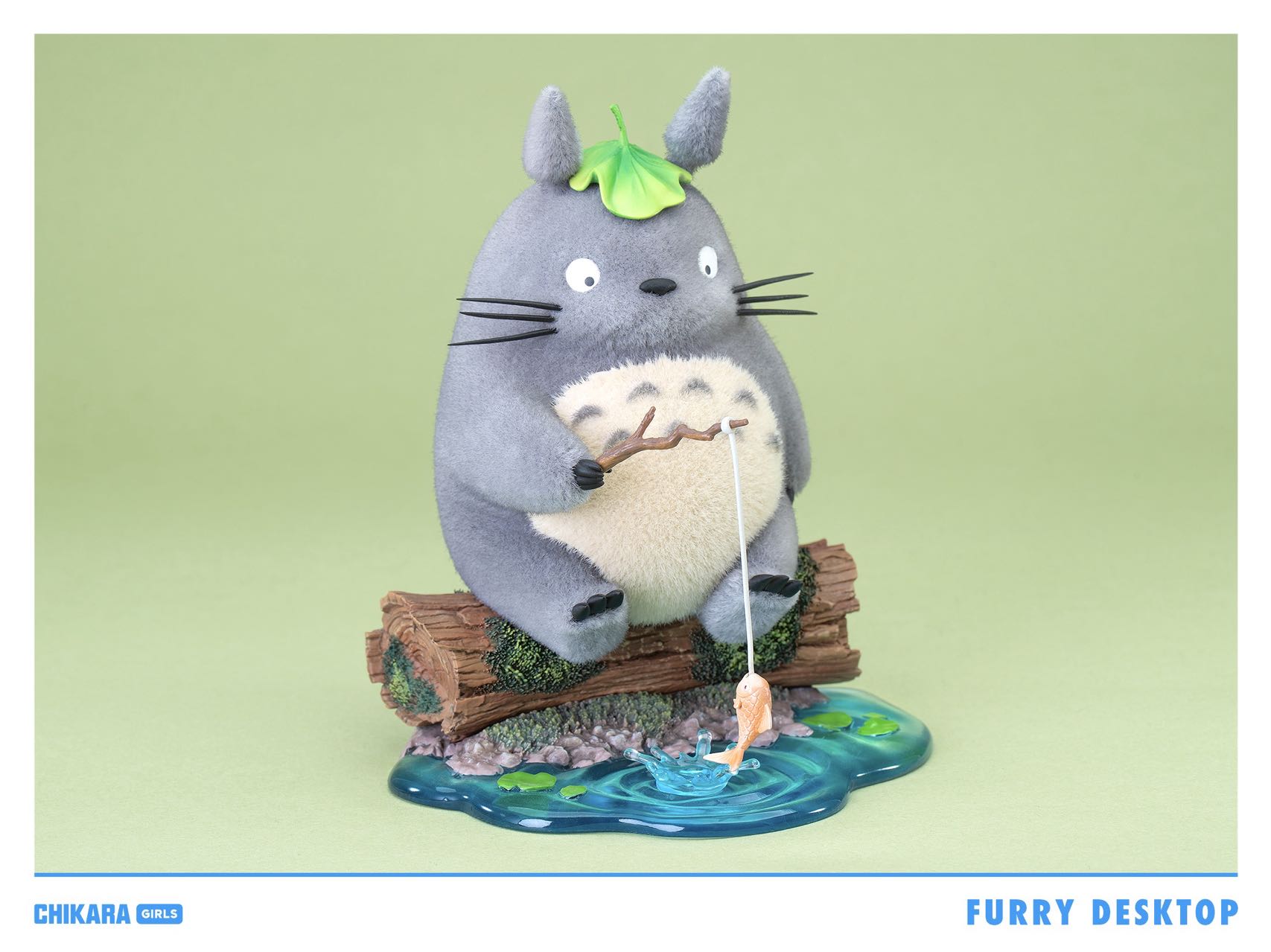CHIKARA Studio - My Neighbor Totoro Fishing Totoro Statue(GK)