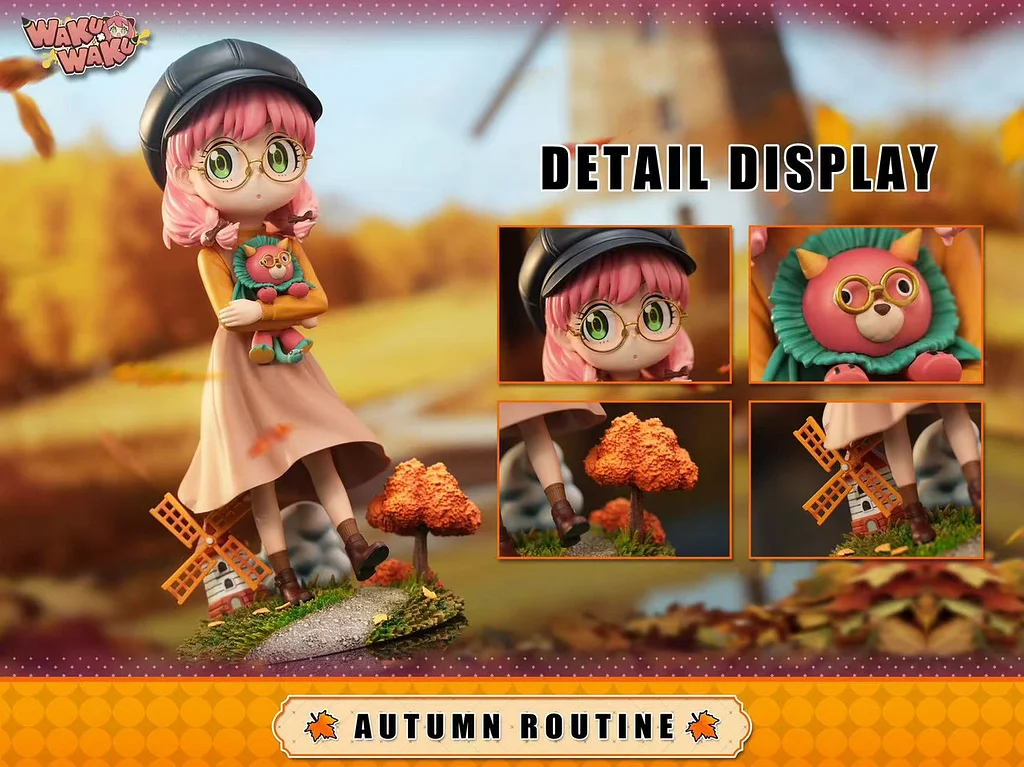WAKUWAKU Studio - Anya Autumn Routine Statue