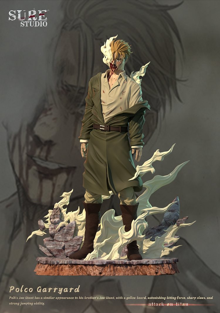 Sure Studio - Attack on Titan Porco Galliard 1/6 Statue(GK)