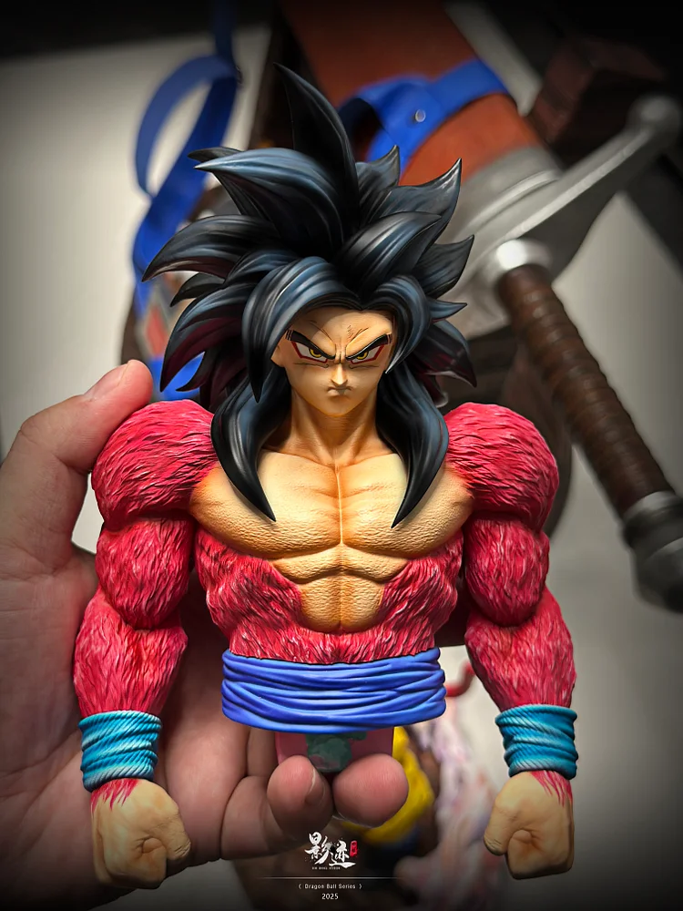 Dim Studio - Dragon Ball Characters Series 021 Super Saiyan 4 Son Goku 1/6 &  1/4 Statue(GK)