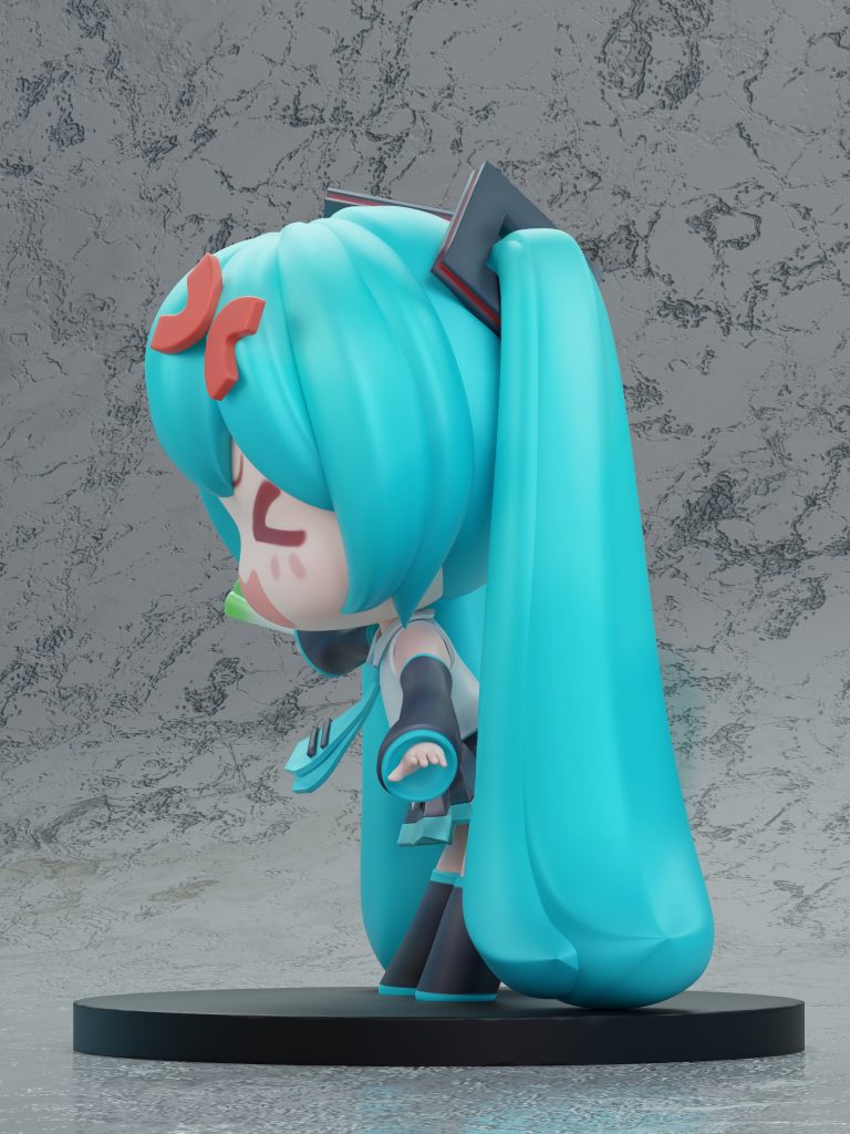 Chao She Studio - Project Sekai Green onion Hatsune Miku Statue(GK)