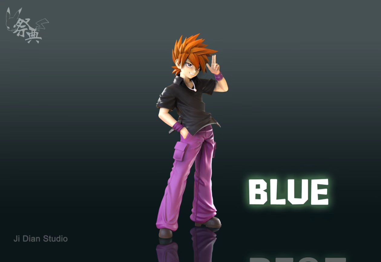 Jidian Studio Arcanine Blue Pokémon