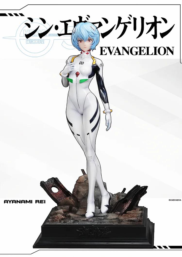 HeRa Studio - Neon Genesis Evangelion Asuka ＆ Ayanami Rei Statue(GK)