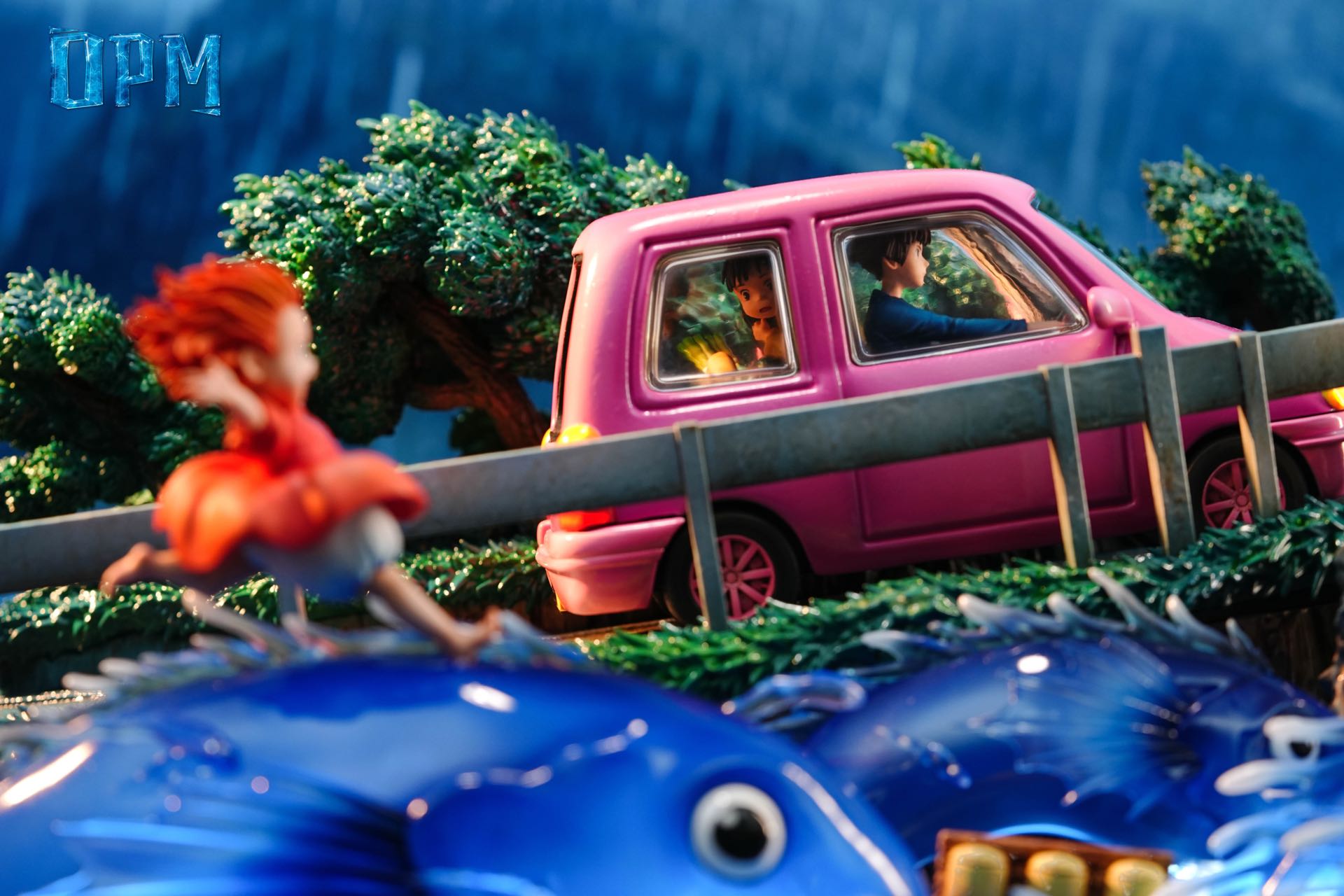 OPM Studio Hayao Miyazaki Desktop Scene Series 015  Ponyo