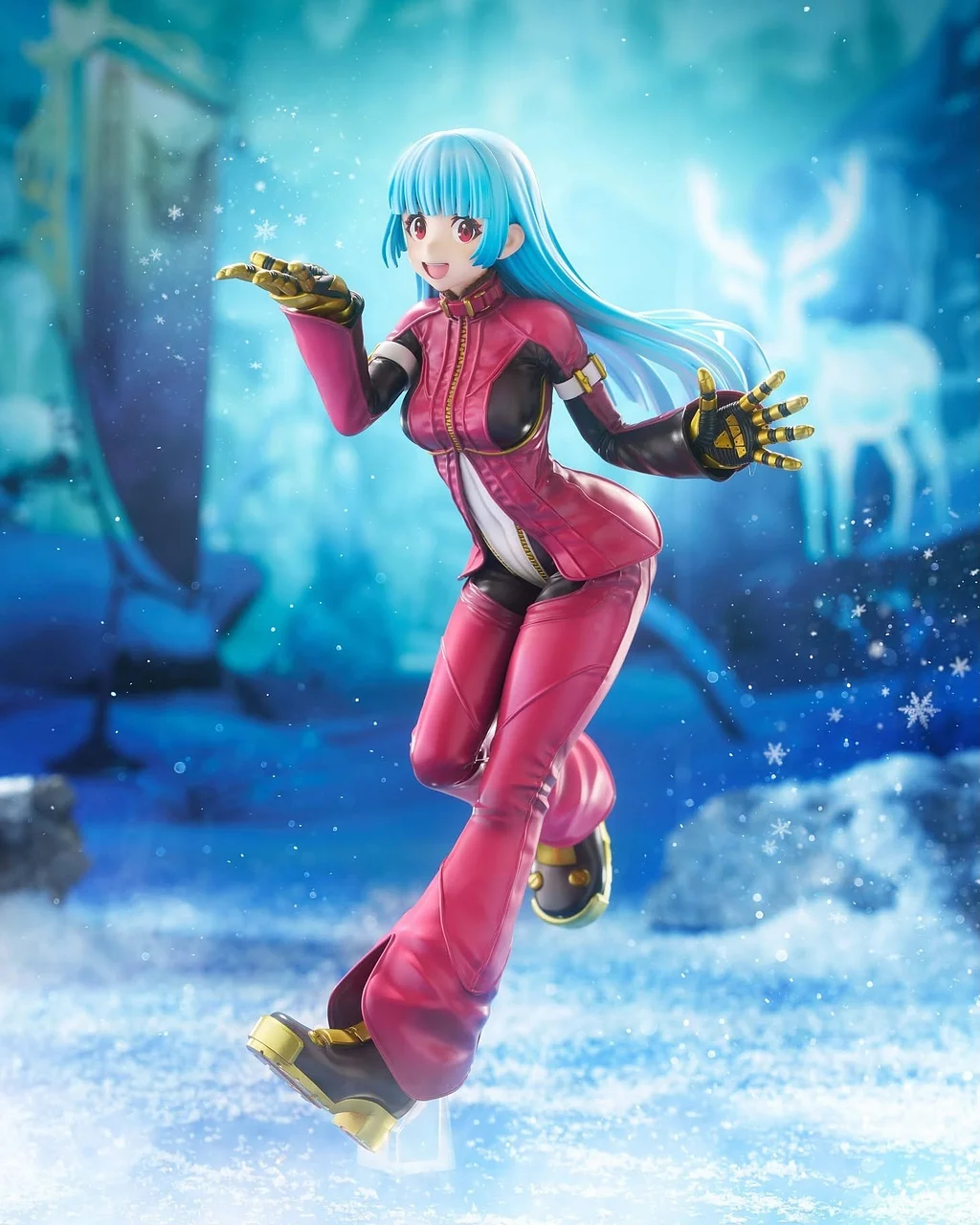 GOLDEN HEAD - Fighting Girls Collection THE KING OF FIGHTERS XV Kula Diamond  Complete Figure Licensed Statue 
