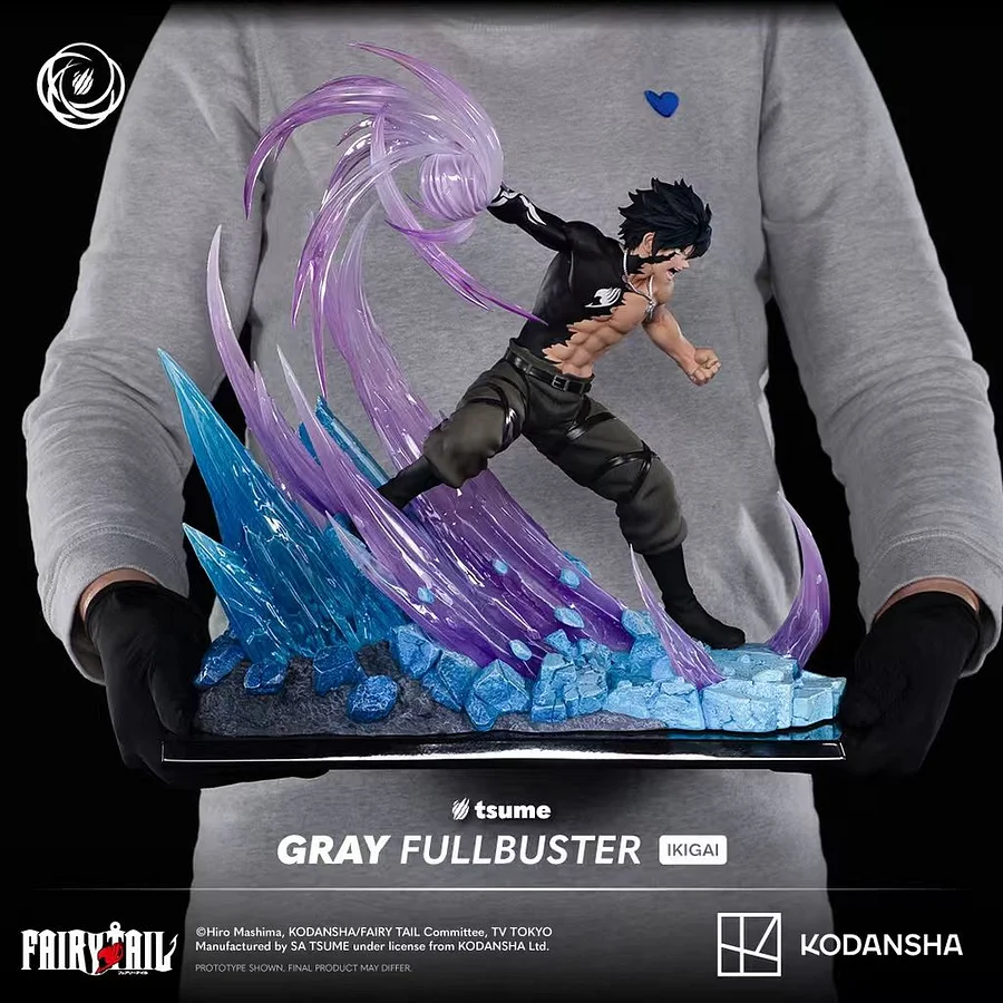 TSUME Studio - 1/6 Scale Gray Fullbuster and Juvia Lockser Statue 