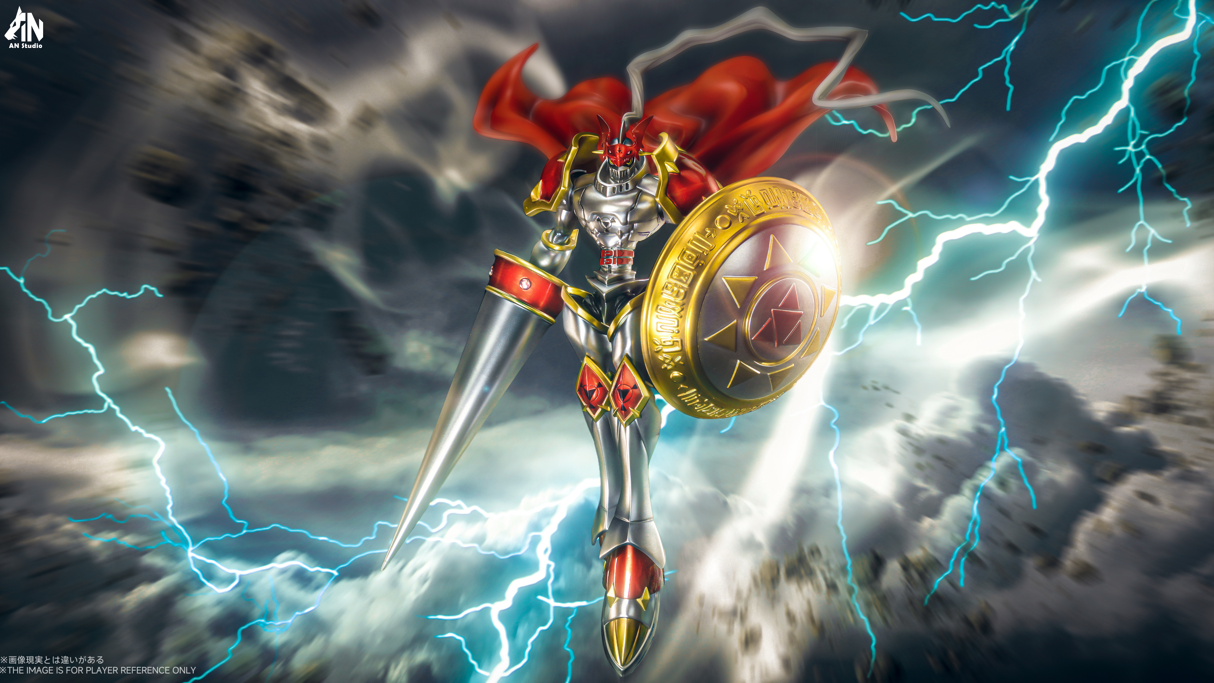 AN Studio - Digimon Adventure - Gallantmon Statue(GK)