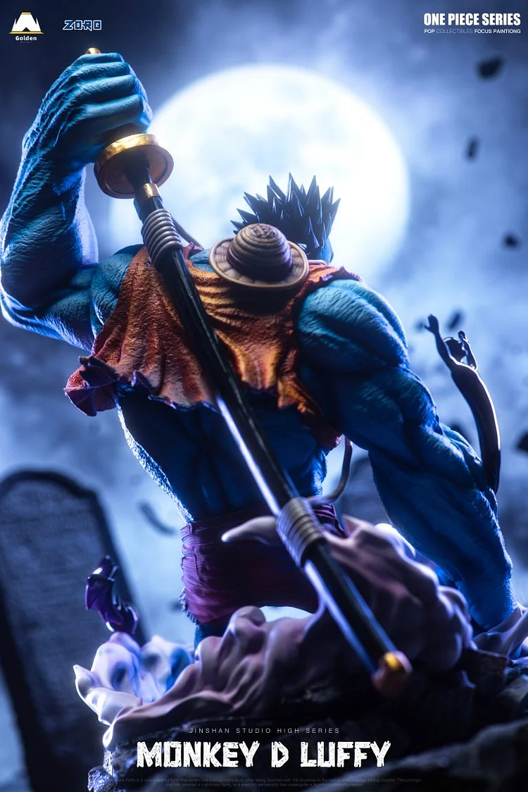 Jinshan Studio - One Piece Horror Series #2 Nightmare Luffy Statue(GK)