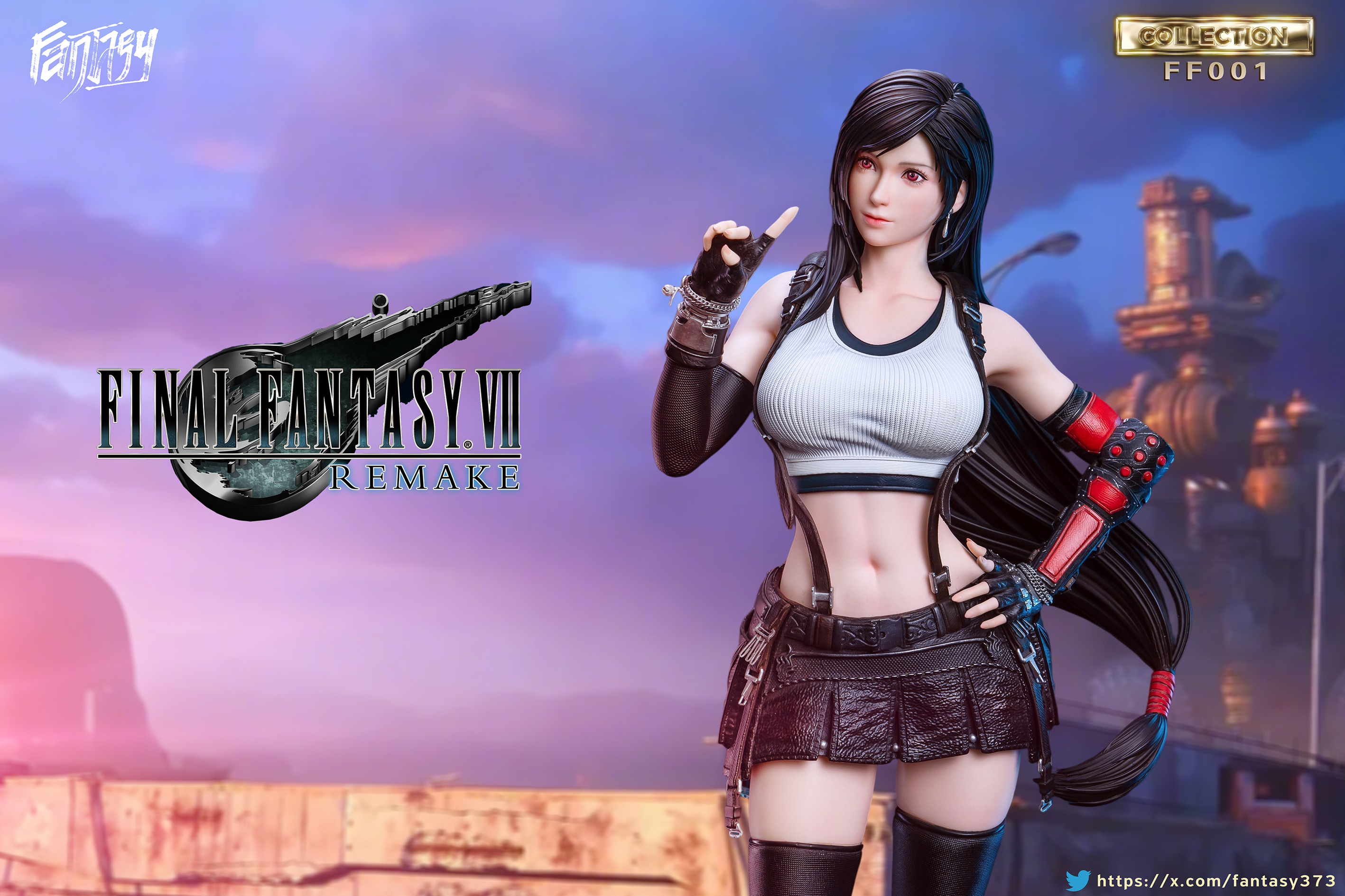 FANTASY Studio - Final Fantasy FF Collector Series 001 Tifa 1/3 & 1/6 Statue(GK)