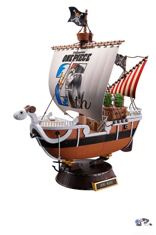 BANDAI SPIRITS - Chogokin Going Merry - ONE PIECE Anime 25th Anniversary Memorial edition- "ONE PIECE" Statue (Licensed)