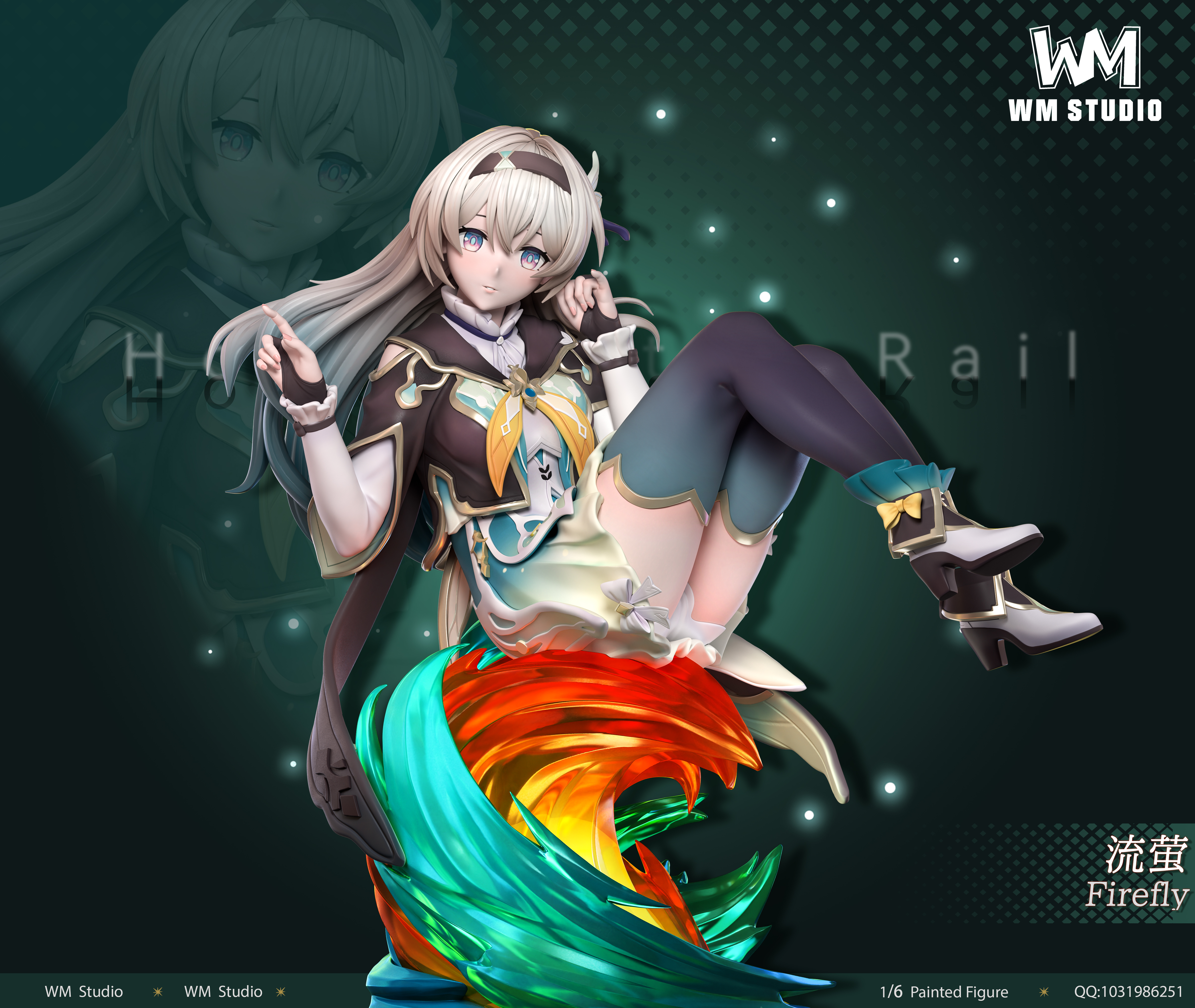 WM Studio - Honkai: Star Rail - Firefly 1/6 Scale Statue(GK)