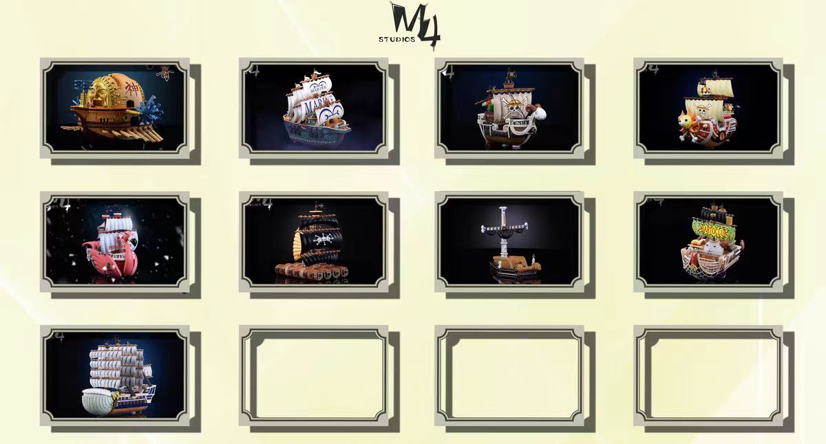 M4 Studio - One Piece Moby Dick Statue(GK)