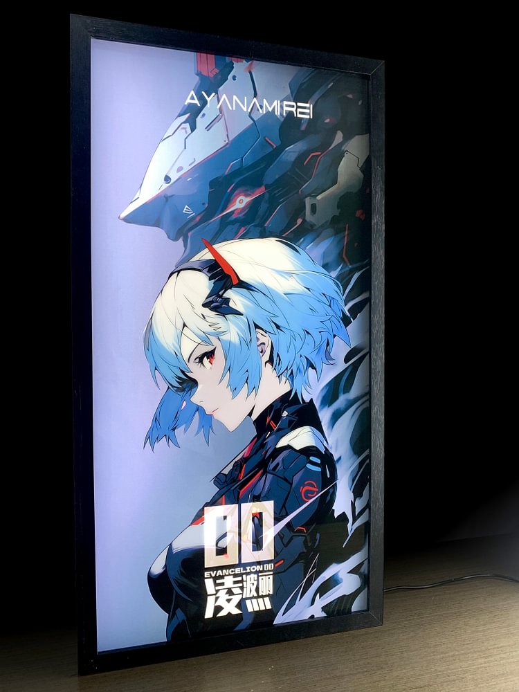 IN-STOCK MOMO Studio - EVA - Decorative Painting of Asuka Langley Soryu & Ayanami Rei Painting Scene-Statue Master