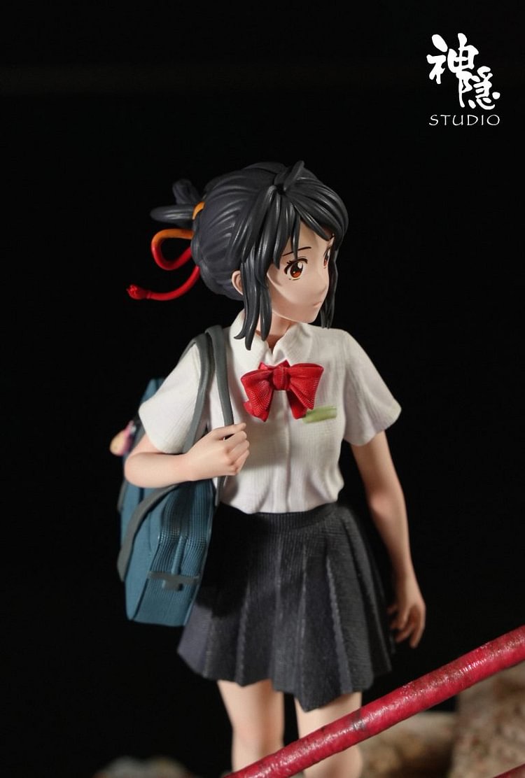 Shen Yin Studio - Your Name Silhouette Moment Series Mitsuha Miyamizu & Taki Tachibana Statue(GK)-Statue Master