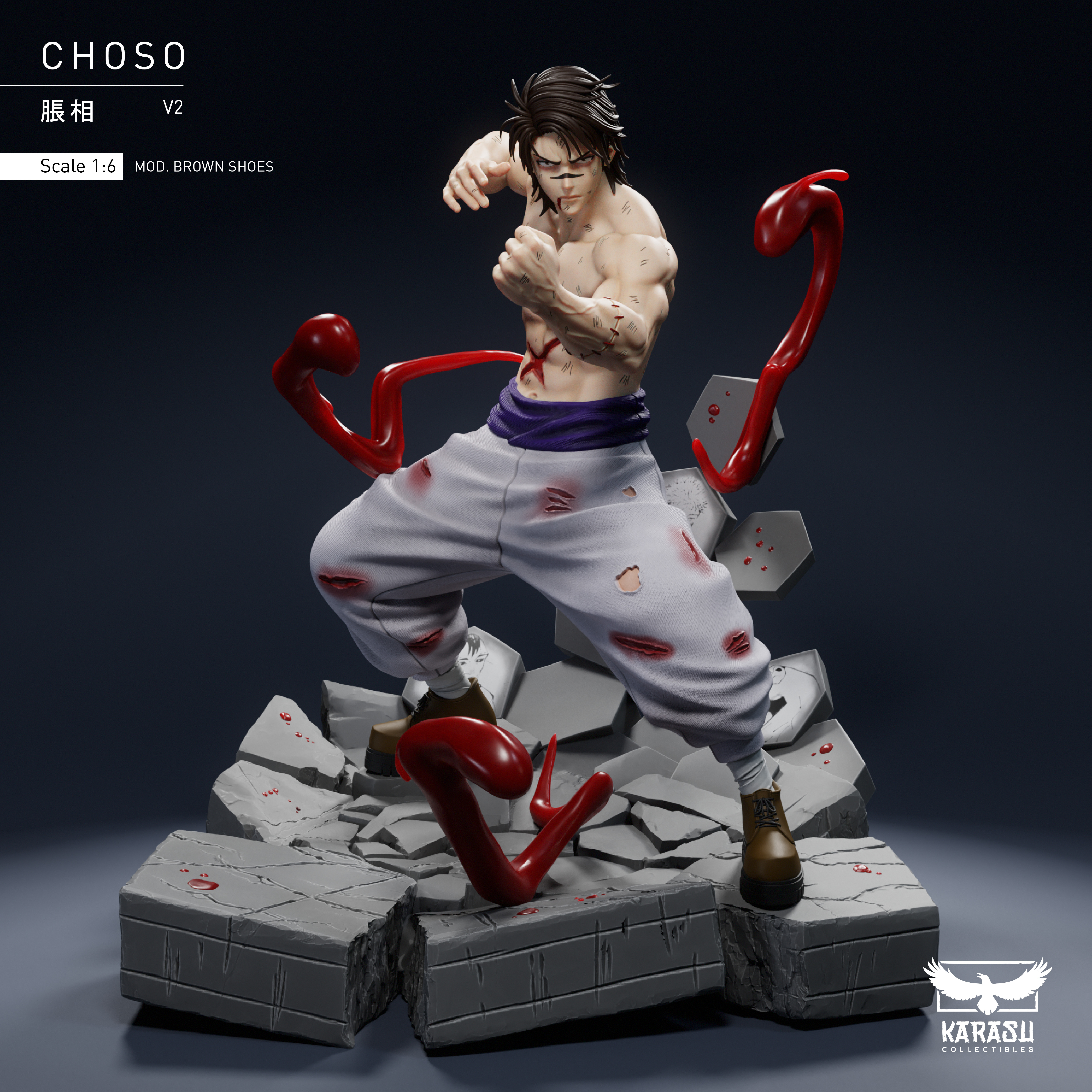 Karasu collectibles - Jujutsu Kaisen Choso Kamo 2.0 Statue(GK)