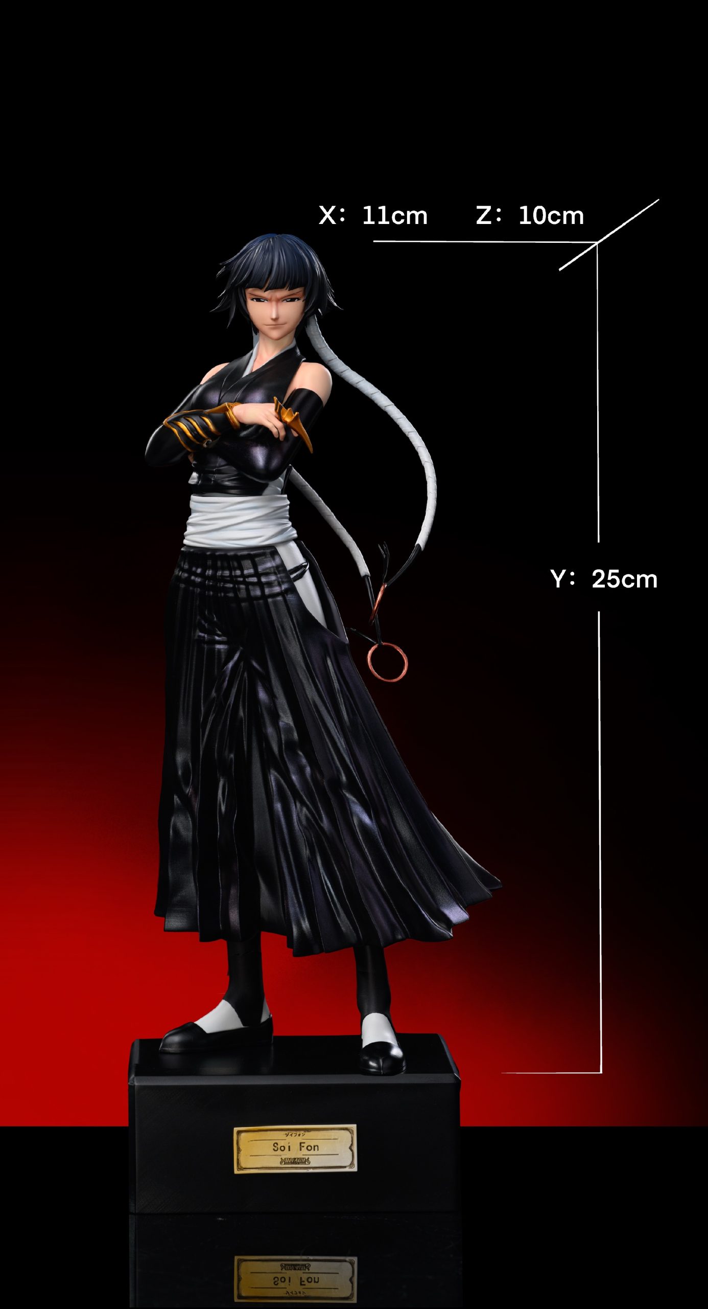 Wan Guan Zao Wu Studio - BLEACH Soi Fon & Urahara Kisuke Statue(GK)