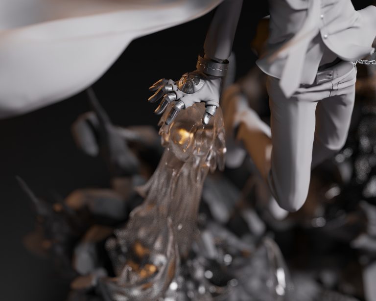 Ji ke Studio & Arcobaleno Studio - Katekyo Hitman Reborn Sawada Tsunayoshi the Tenth Generation Leader of the Vongola 1/6 Statue(GK)