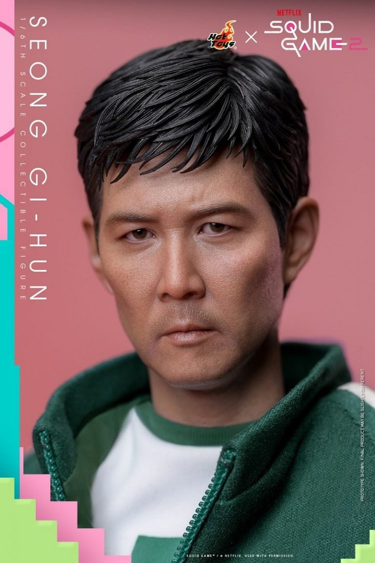 Hottoys - Squid Game 2 Seong Gi-Hun Collectible Figure TMS153 (Licensed) Bust 1/6 Statue(GK)-Statue Master