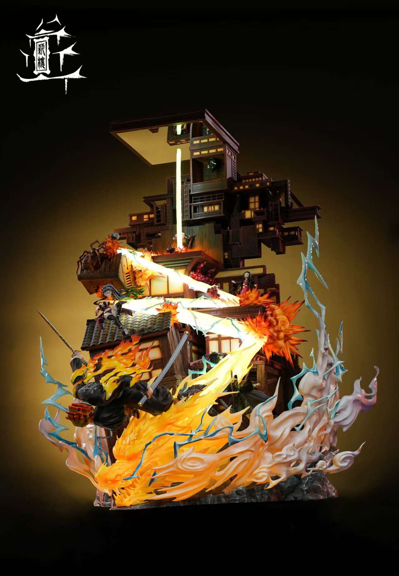XinLou Studio - Infinity Castle Agatsuma Zenitsu grow up with LED Statue(GK)