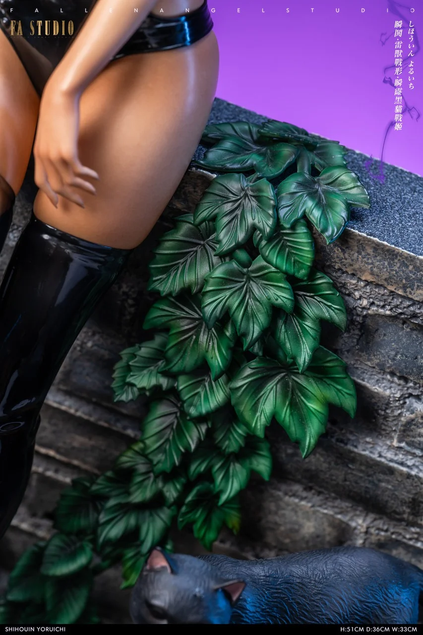 FA studio - Shihouin Yoruichi B: black clothes Statue