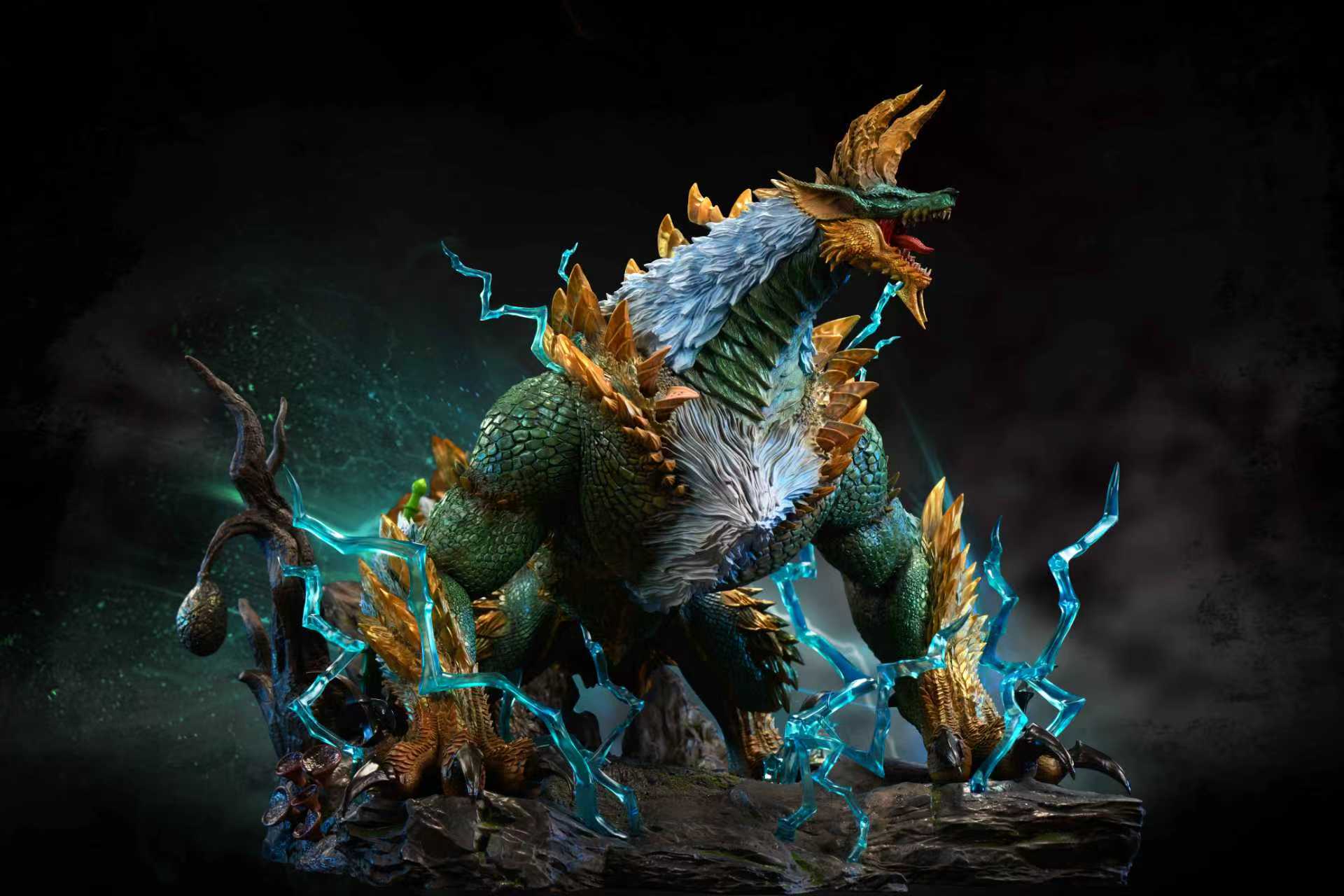 SWORD&WING Studio MonsterHunterEncyclopedia Zinogre & Stygian Zinogre