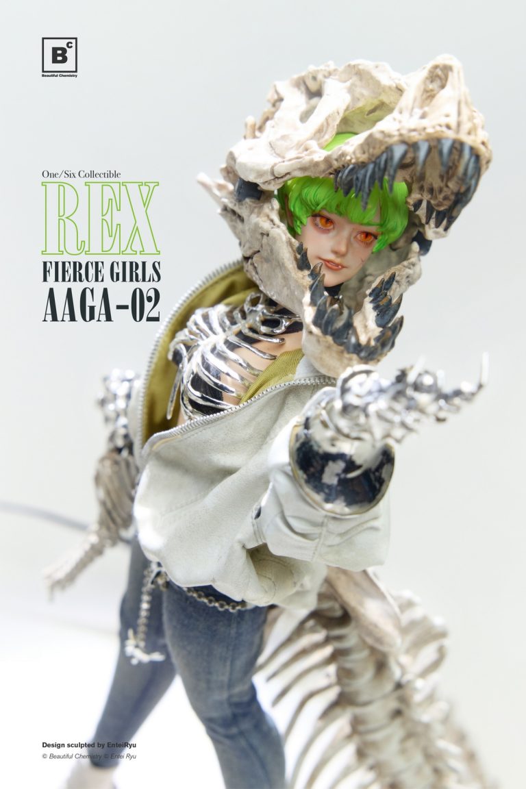 Beautiful Chemistry & Entei Ryu - Mercenary Gunner AAGA-02 REX FIERCE GIRLS UV202501 (Licensed) 1/6 Action Figure