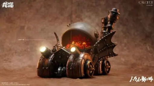 Long Miao Studio - Racer Calcifer Howl's Moving Castle Statue