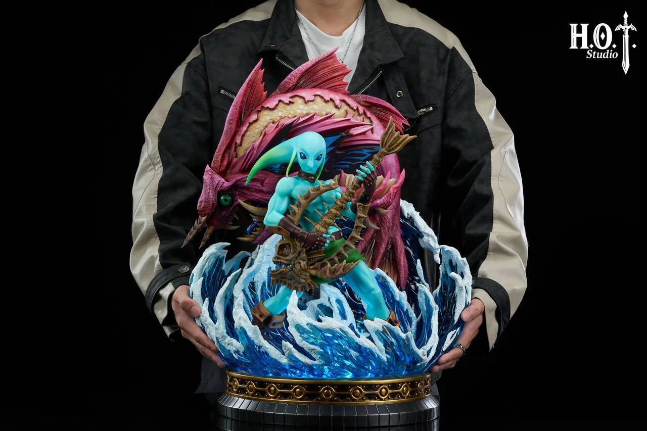 HOT Studio - Link Zora Form Link Figure The Legend of Zelda Statue