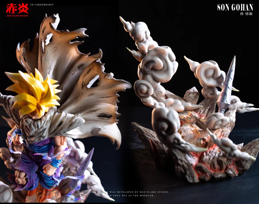 RED FLAME Studio - Gohan Dragon Ball Statue 