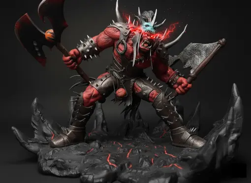 Shun Li Studio - Garrosh Hellscream World of Warcraft Statue 