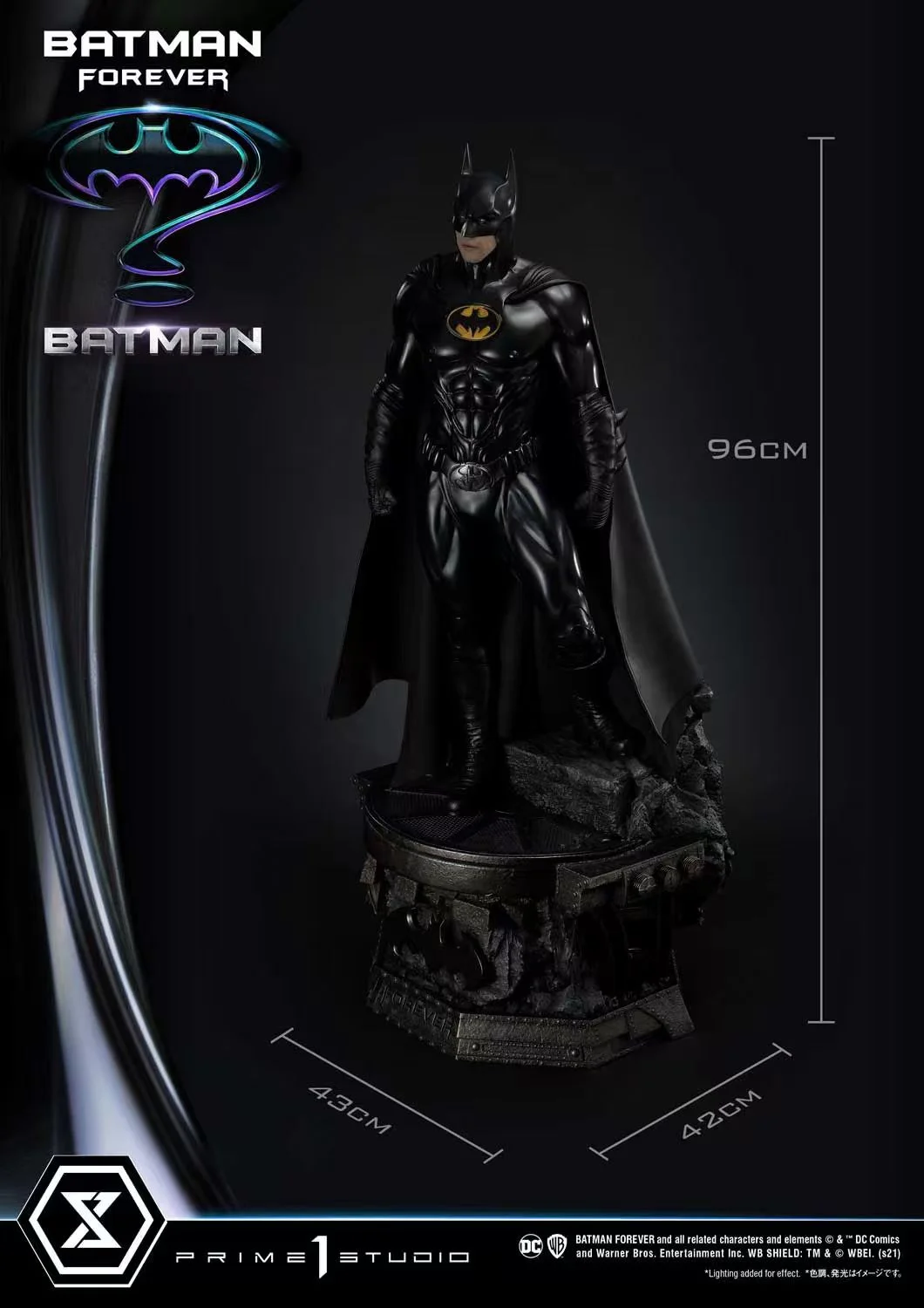 Prime 1 Studio - Museum Masterline Batman Forever Batman MMBM-01 (Licensed)Statue 
